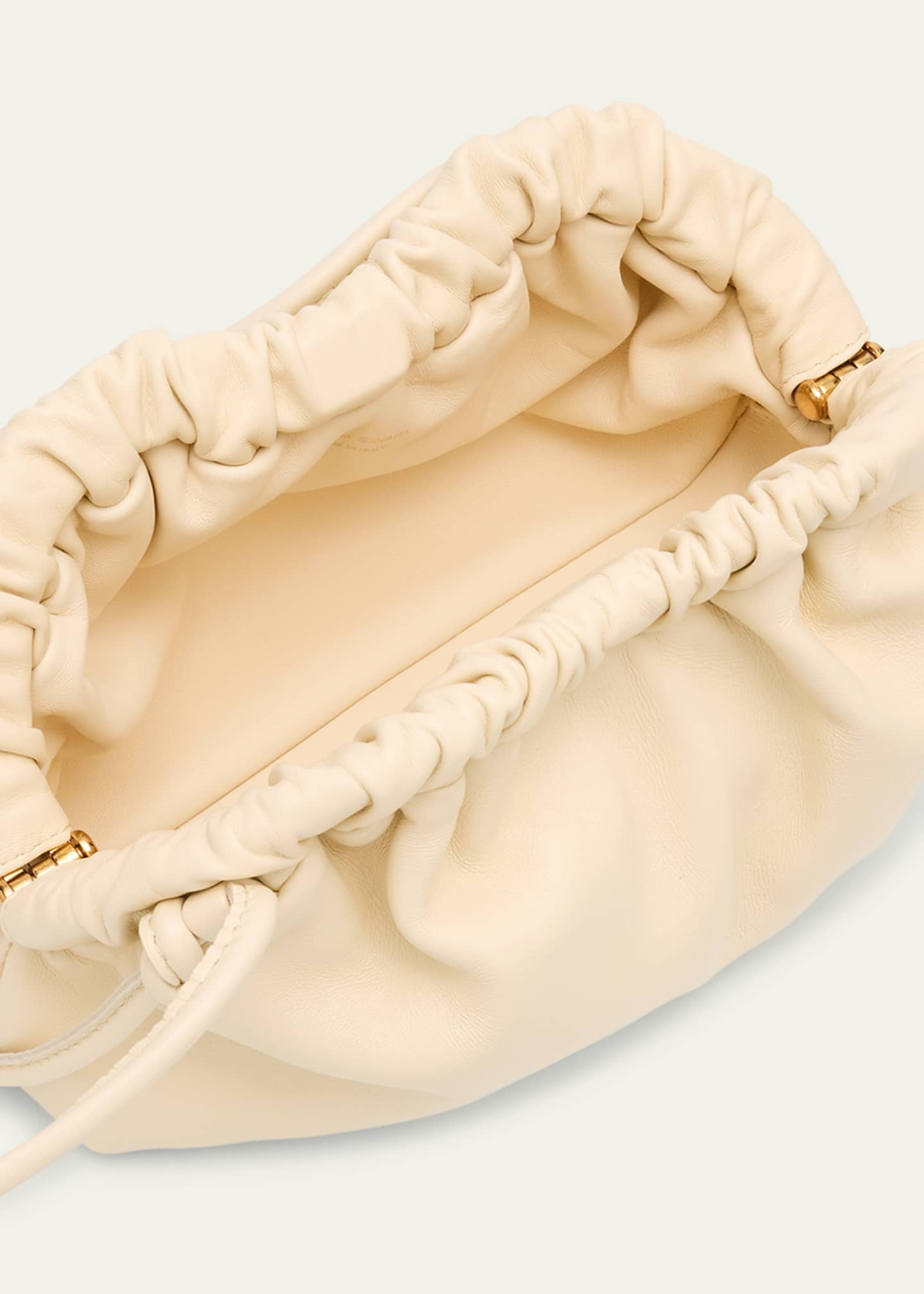 Mansur Gavriel Mini Lambskin Cloud Clutch Bag Image 4 of 6