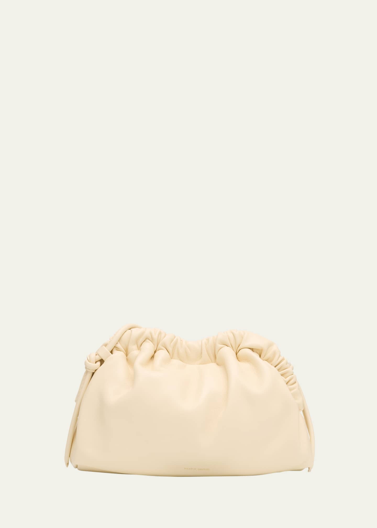 Mansur Gavriel Mini Lambskin Cloud Clutch Bag Image 1 of 6