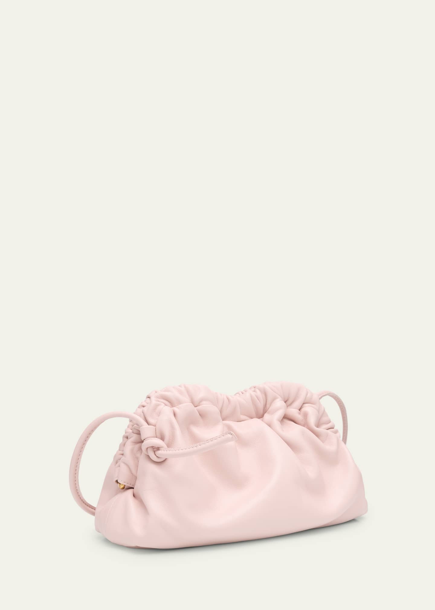 Mansur Gavriel Mini Lambskin Cloud Clutch Bag Image 3 of 6