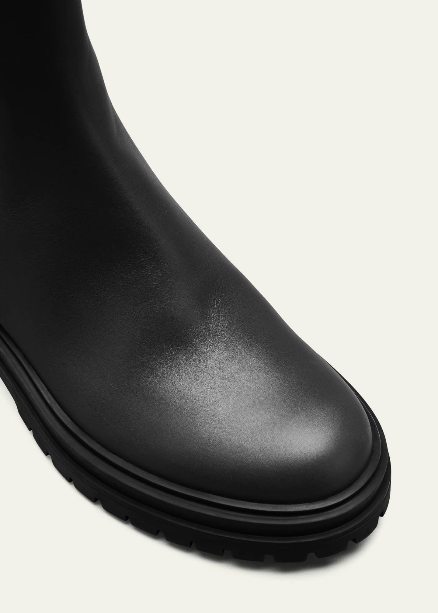 Gianvito Rossi Lug-Sole Chelsea Boots - Bergdorf Goodman