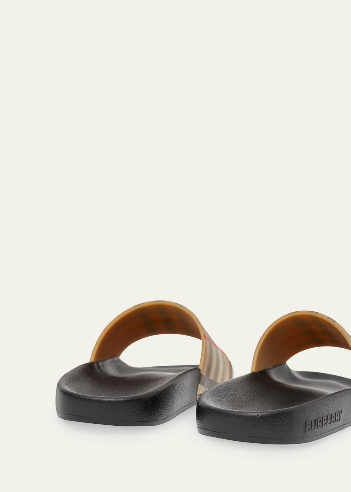 Burberry slides for kids sales