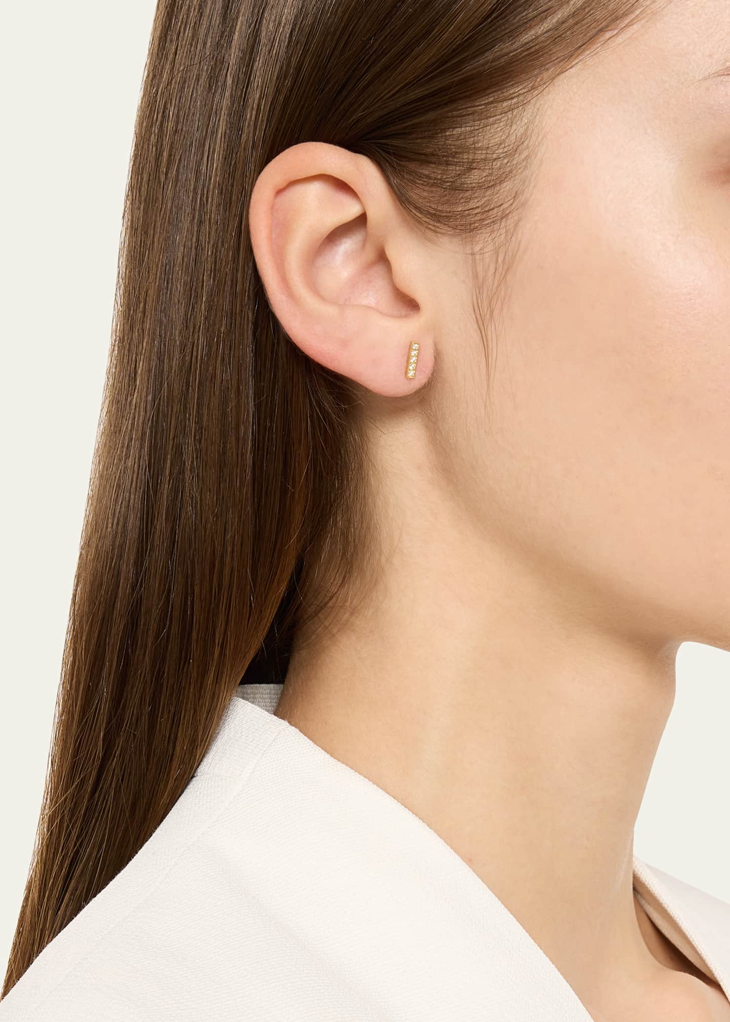 Jennifer meyer bar earrings clearance