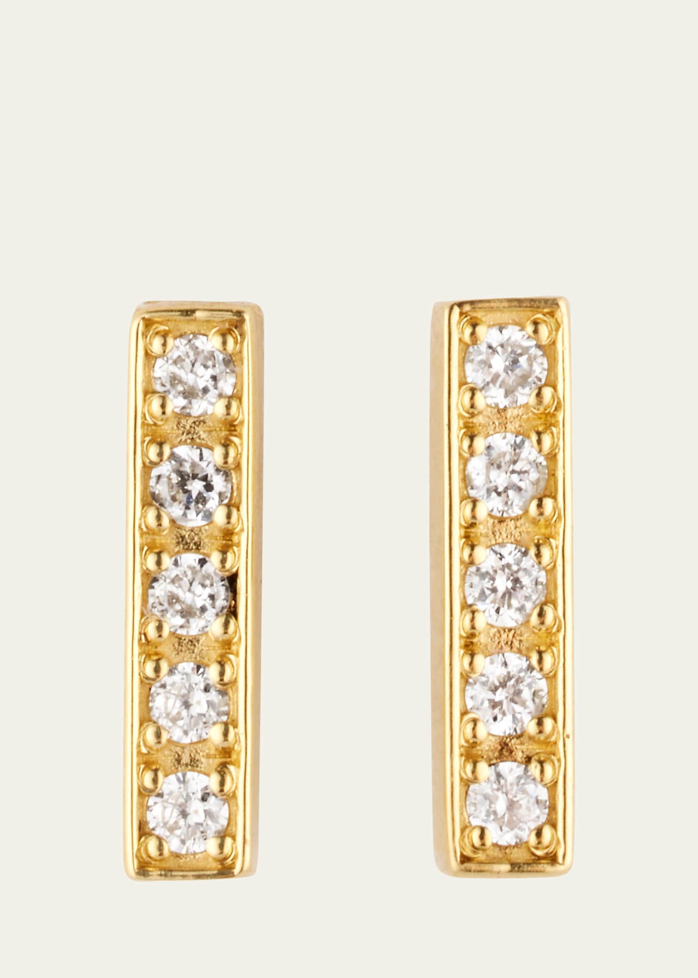 Jennifer meyer bar earrings outlet