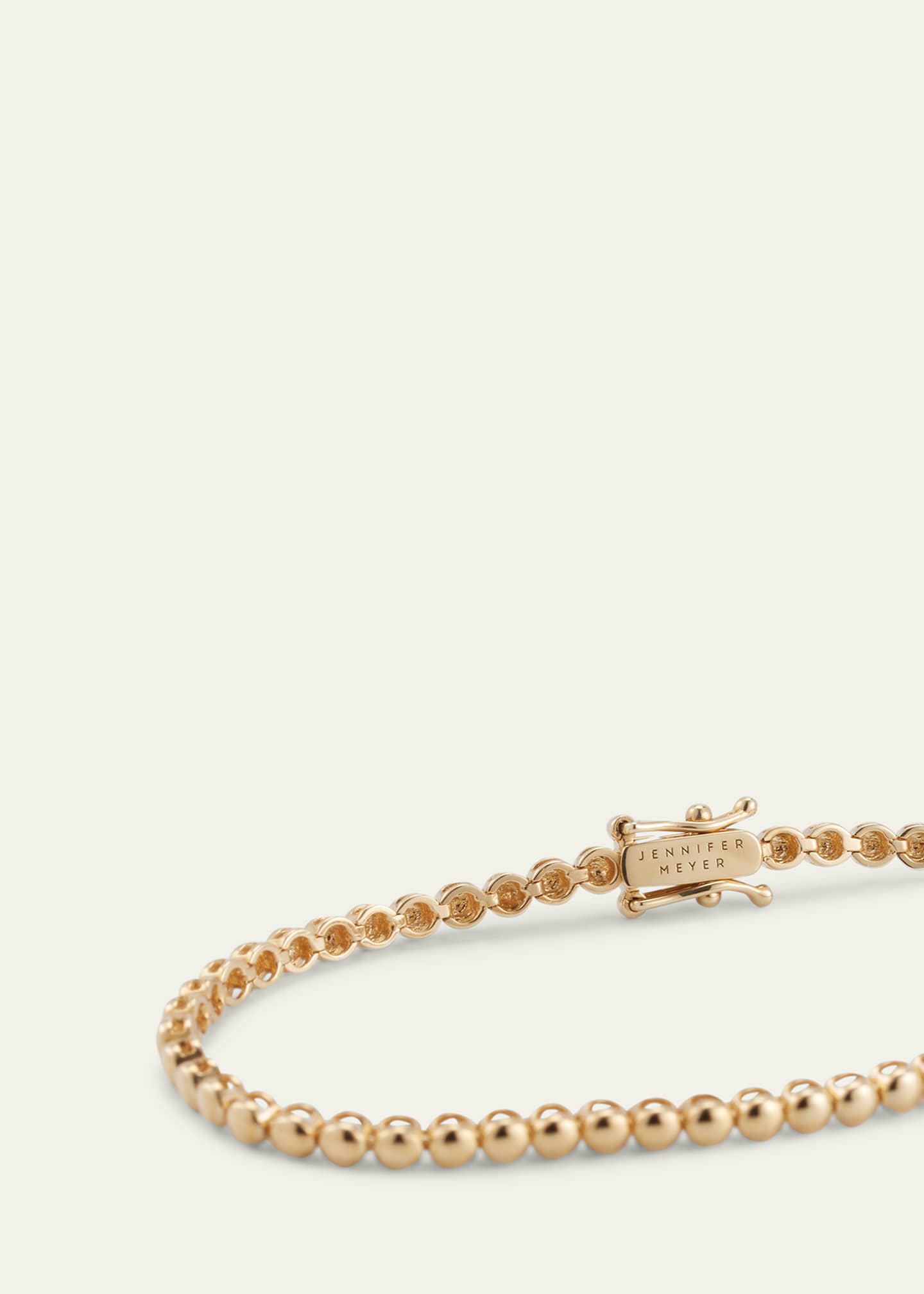 Jennifer Meyer 18k Mini Bezel Tennis Bracelet Image 3 of 4