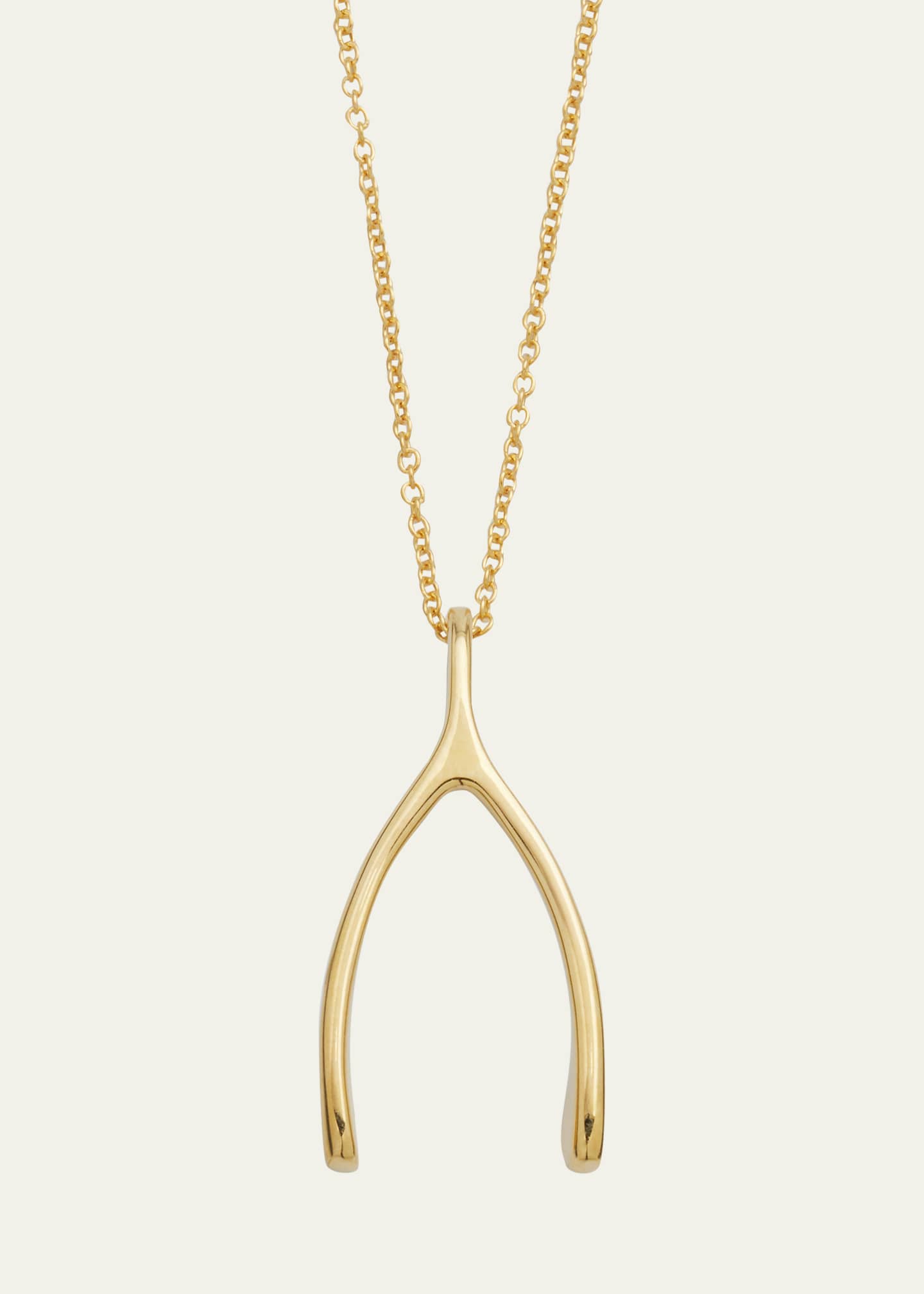 Jennifer meyer wishbone necklace outlet