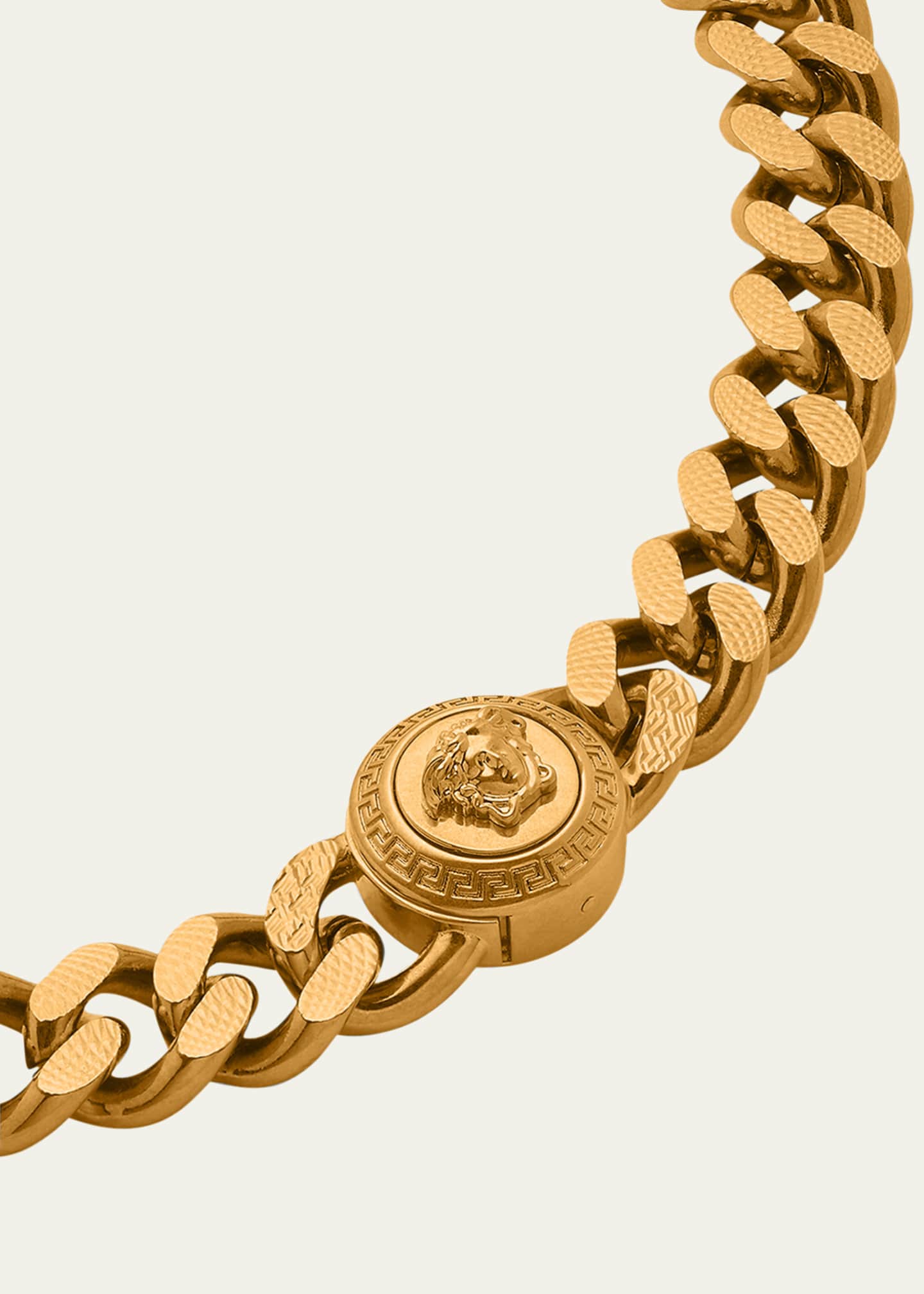 Versace Men's Curb Chain Medusa Head Bracelet Image 2 of 2