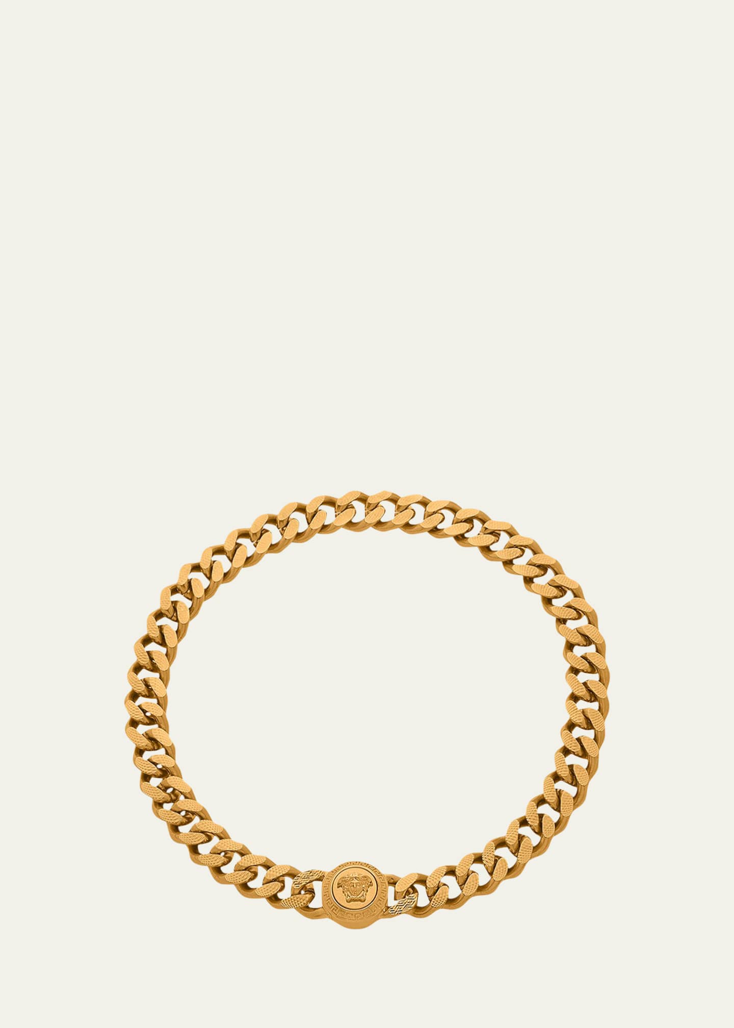 Versace Men's Curb Chain Medusa Head Bracelet Image 1 of 2