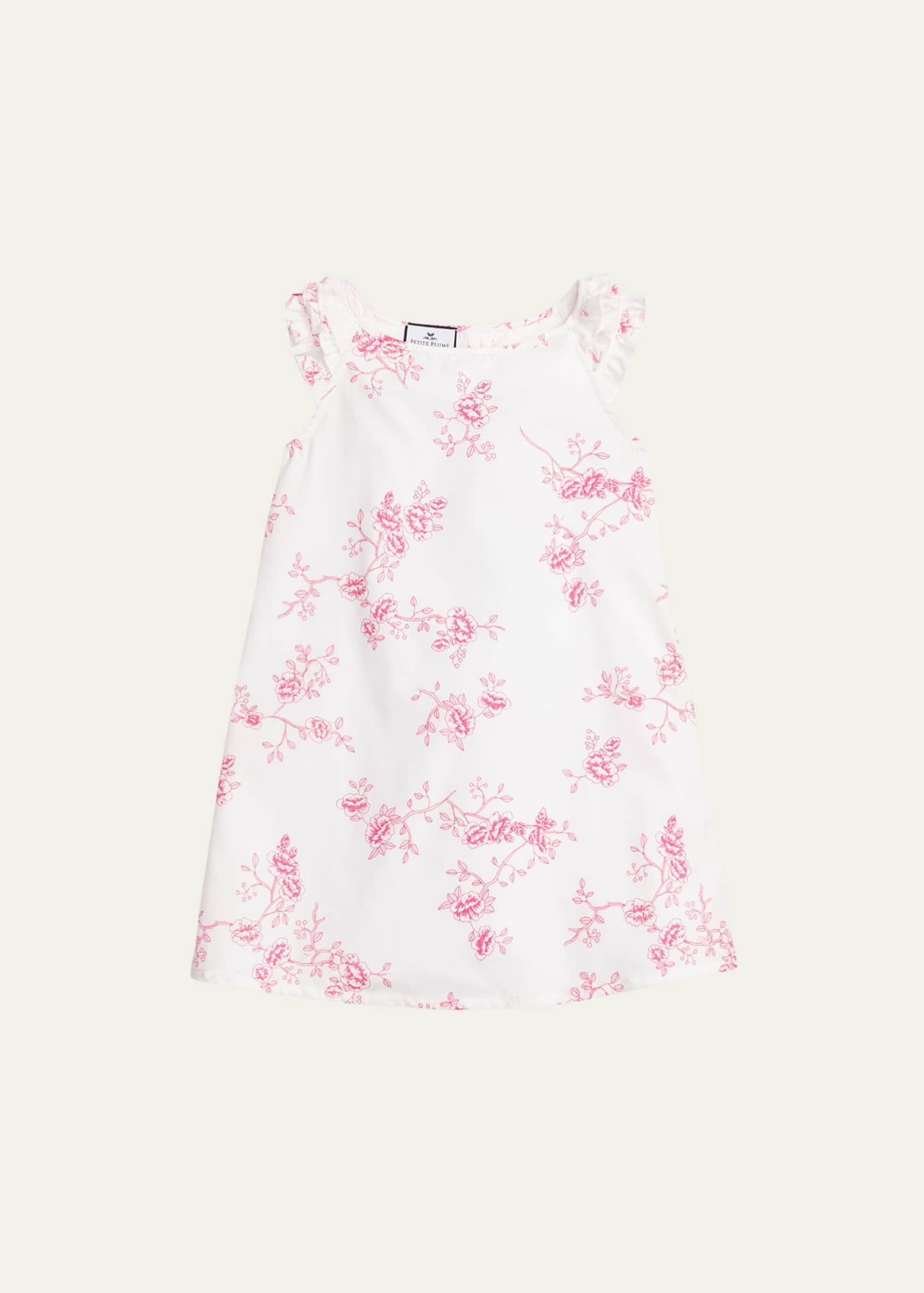 Petite Plume Kid's Amelie Floral Nightgown, Size 6M-14 Image 1 of 2