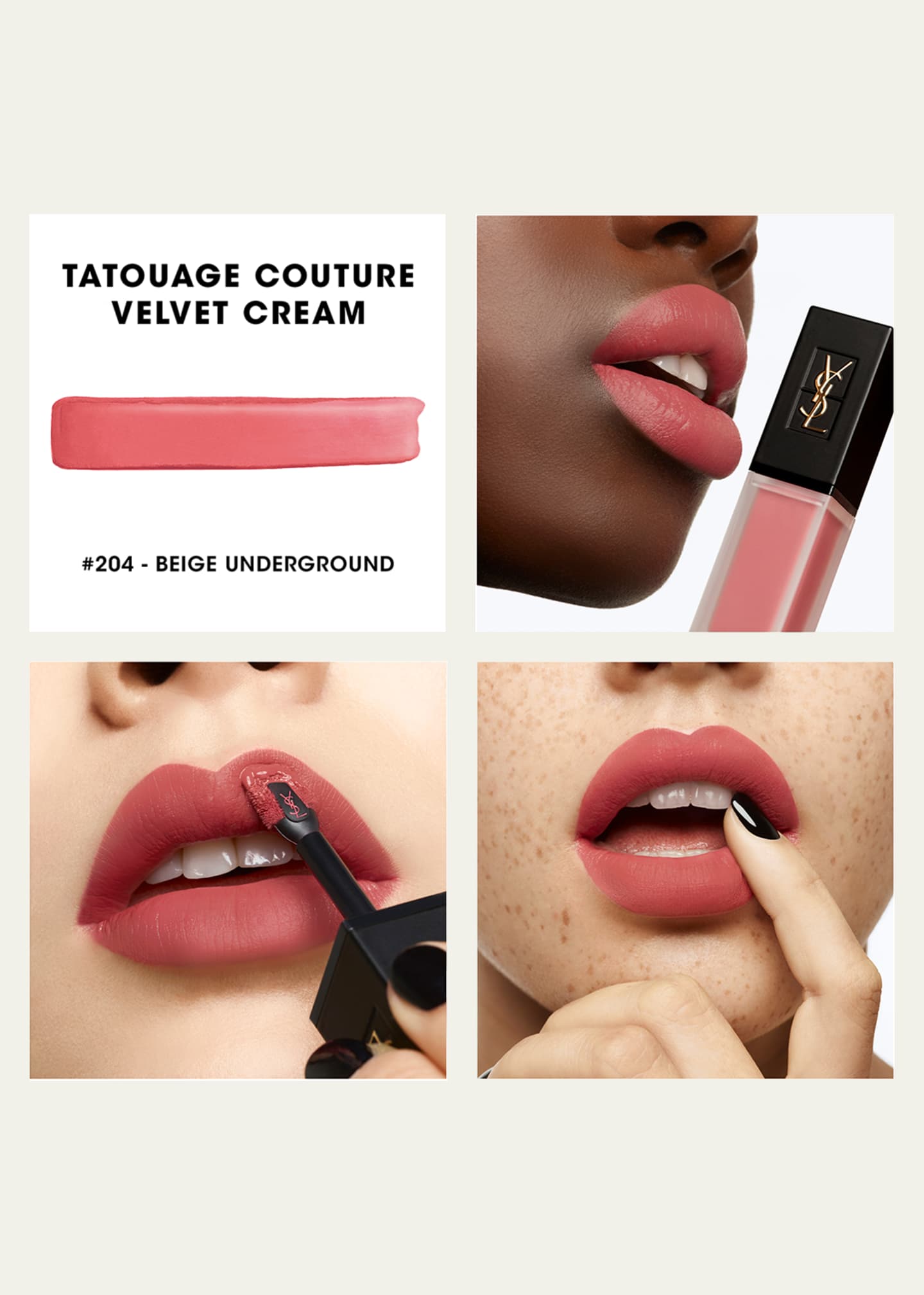 Yves Saint Laurent Beaute Tatouage Couture Velvet Cream Liquid Lipstick Image 2 of 2