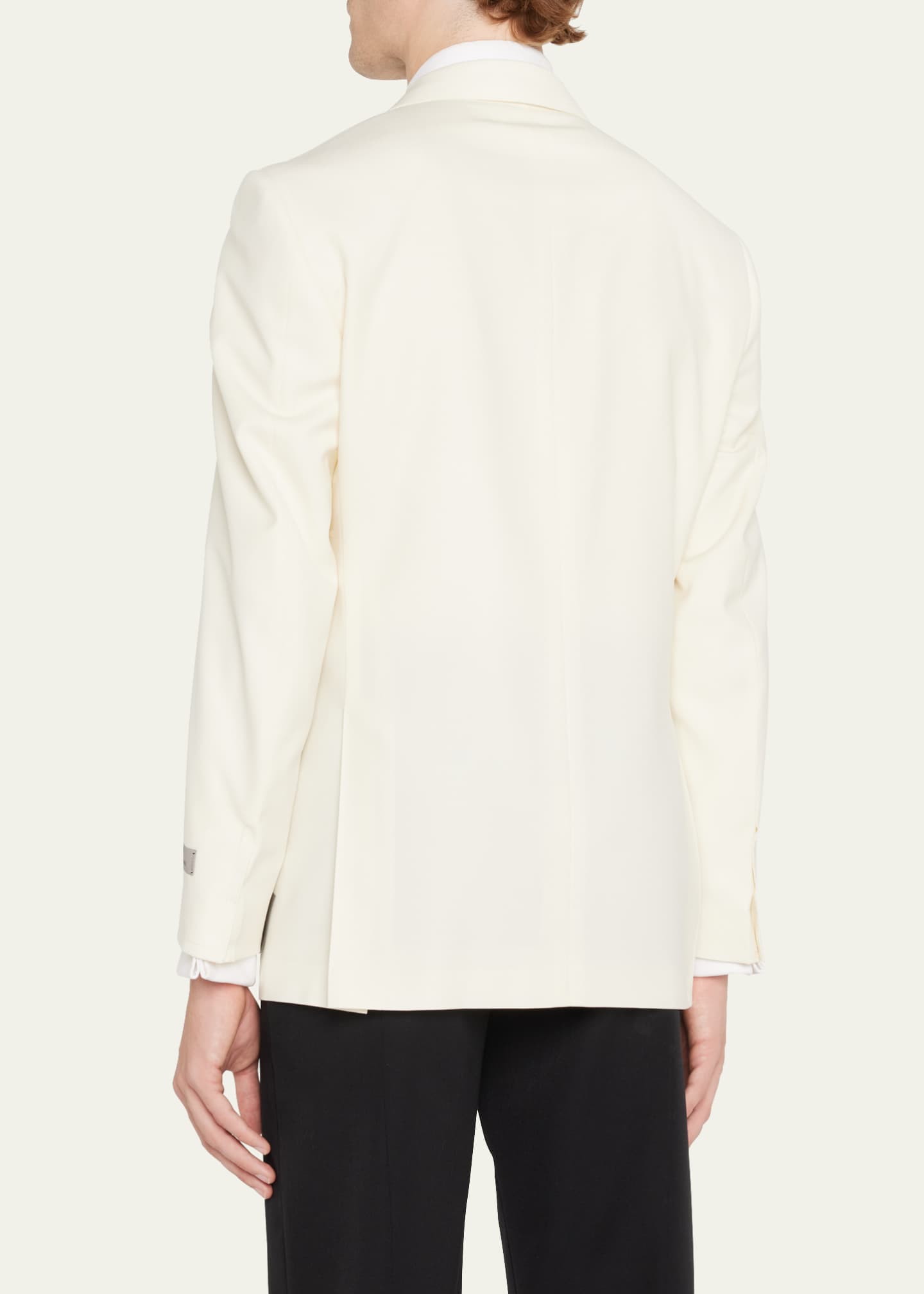 White wool shop dinner jacket