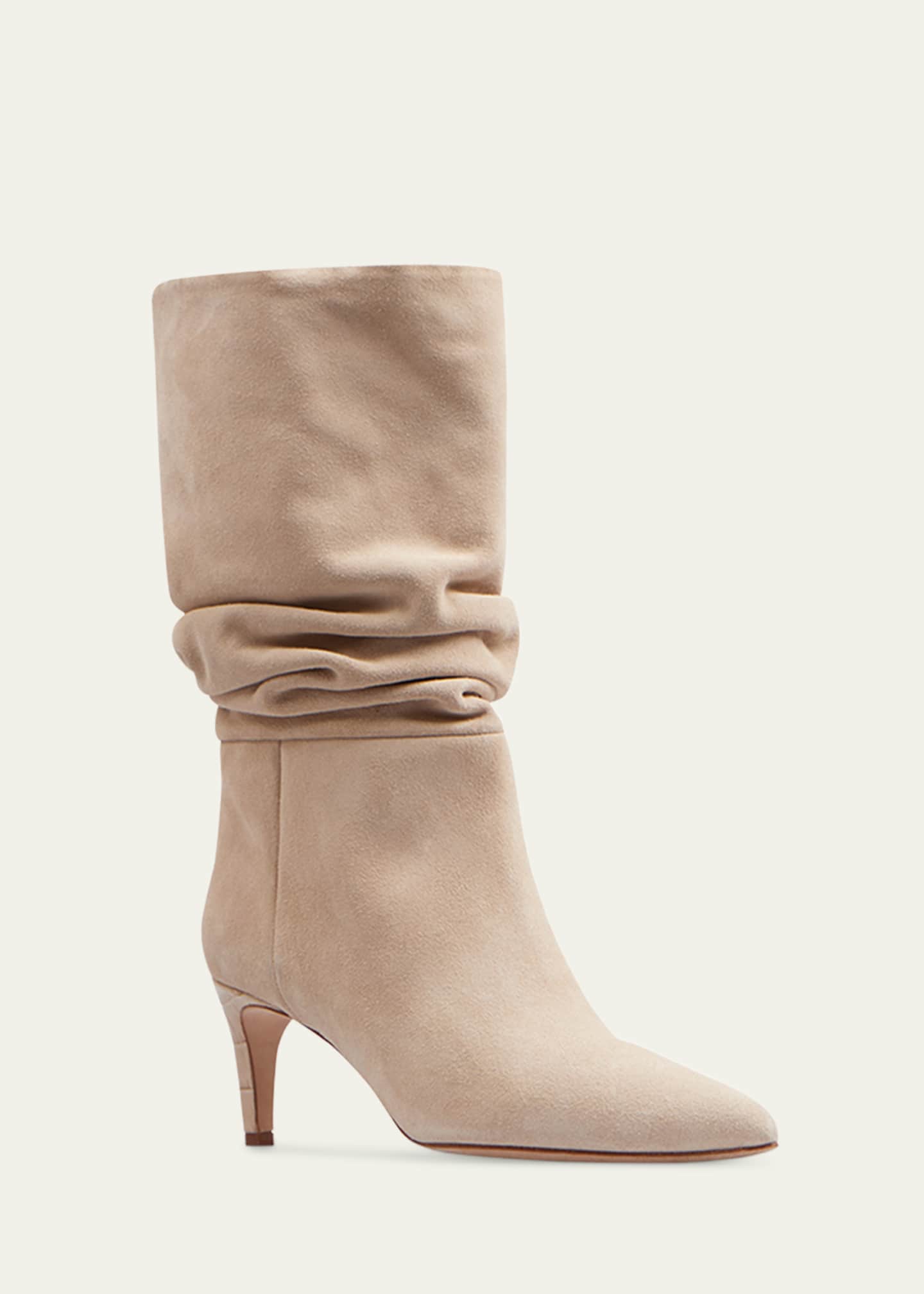 Cream slouchy boots new arrivals