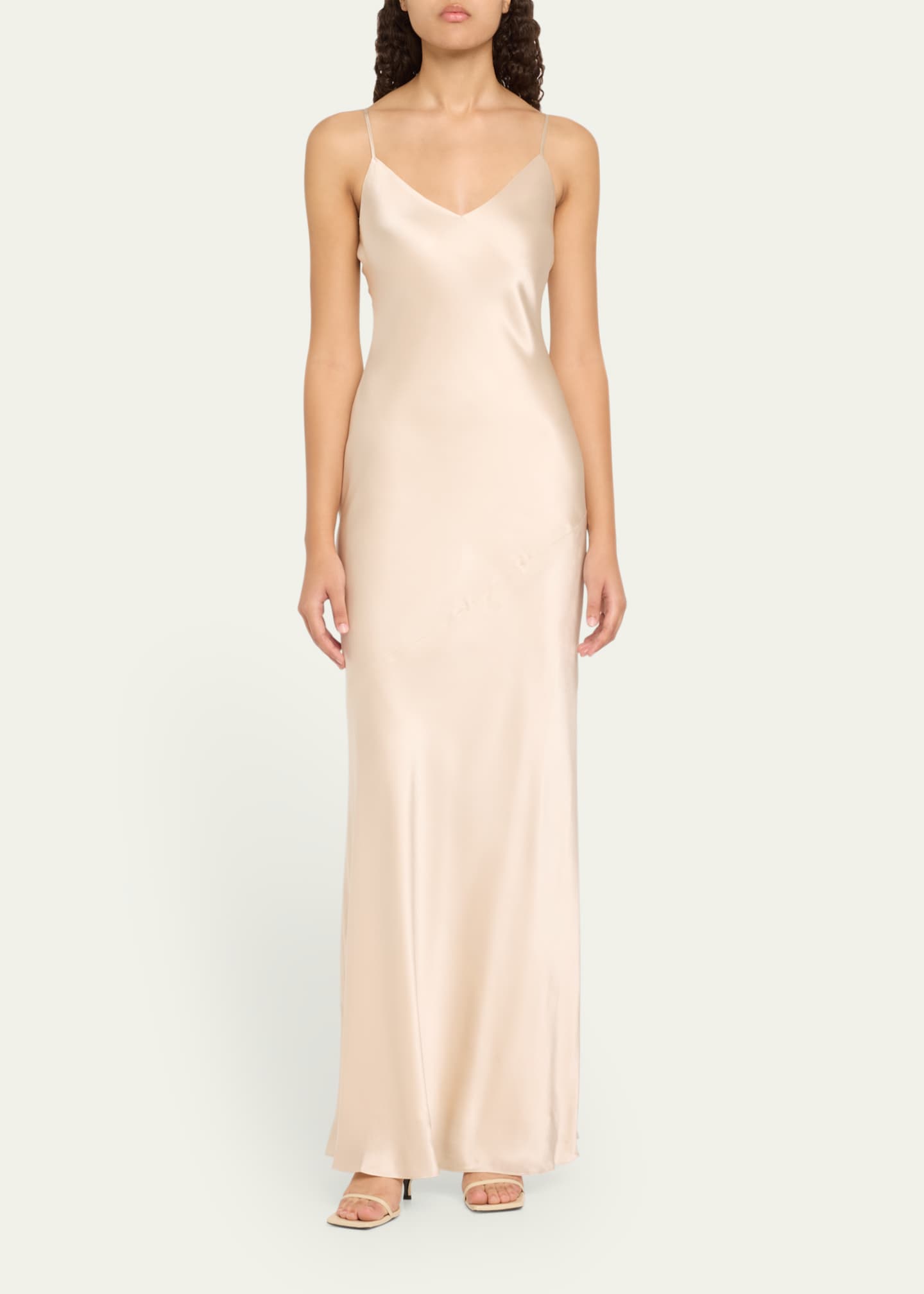 L'Agence Serita Silk Maxi Dress Image 2 of 5