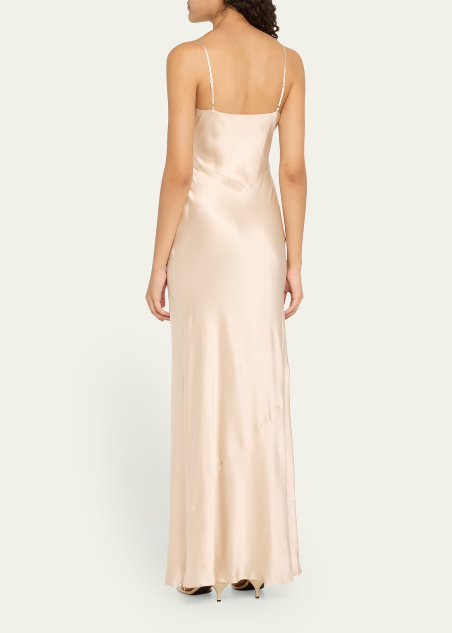 L'Agence Serita Silk Maxi Dress Image 3 of 5
