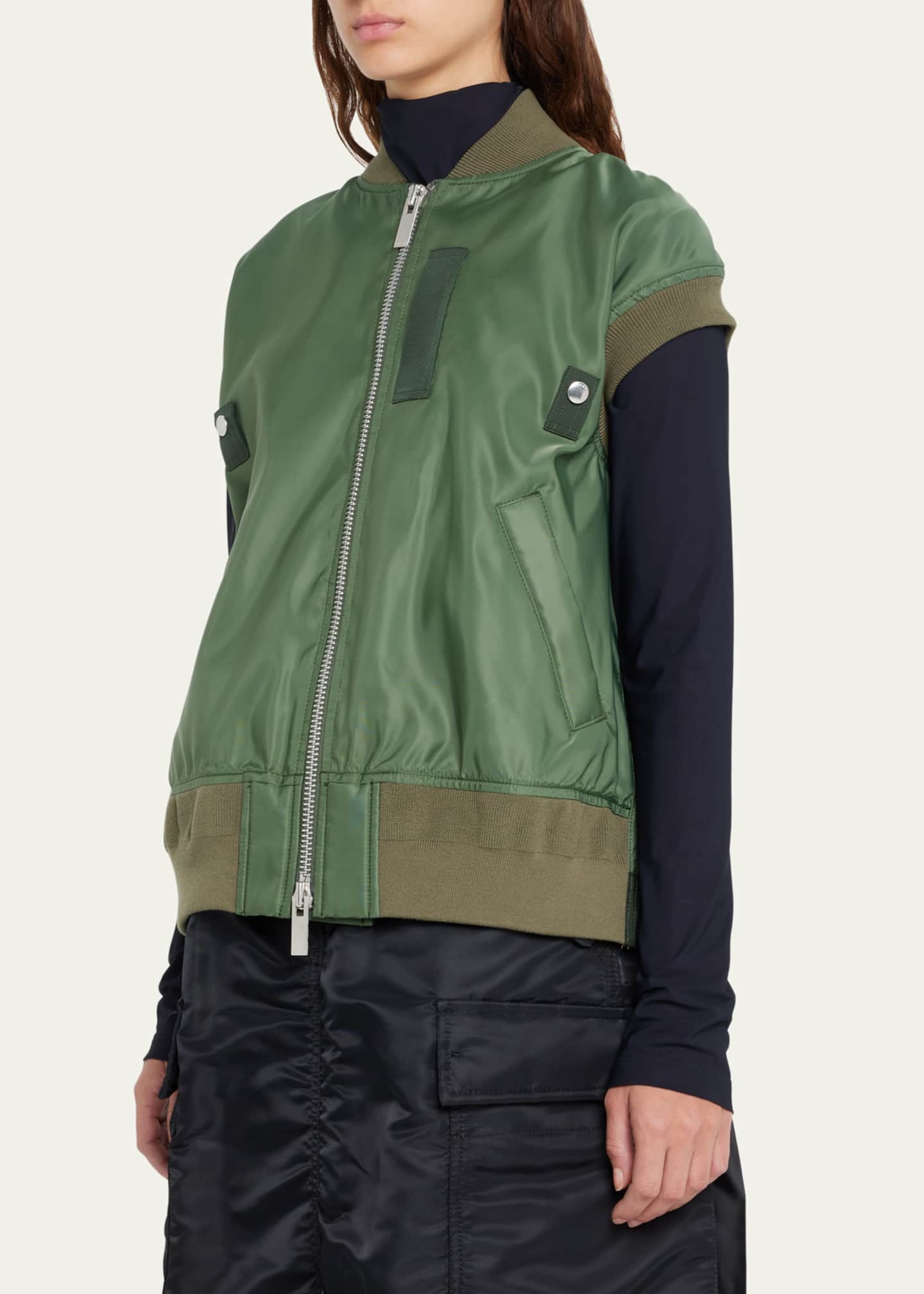 Sacai Puffer Vest 600070087brn