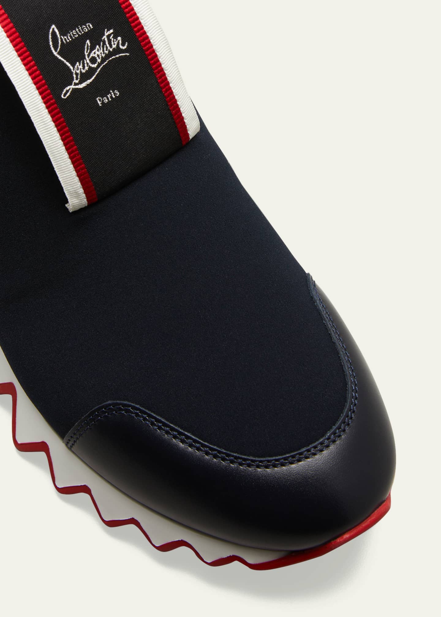Christian Louboutin Tiketa Slip-On Red Sole Runner Sneakers Image 3 of 3