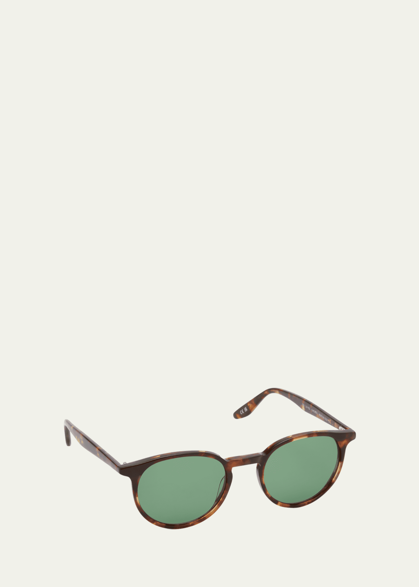 Barton Perreira Men's 007 Tortoiseshell Round Sunglasses Goodman