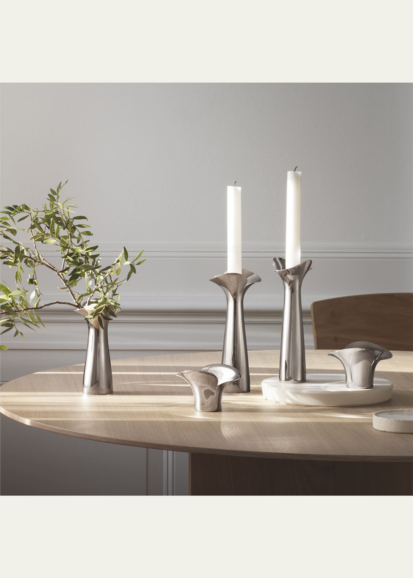 Georg Jensen Bloom Botanica Candleholders Image 2 of 2