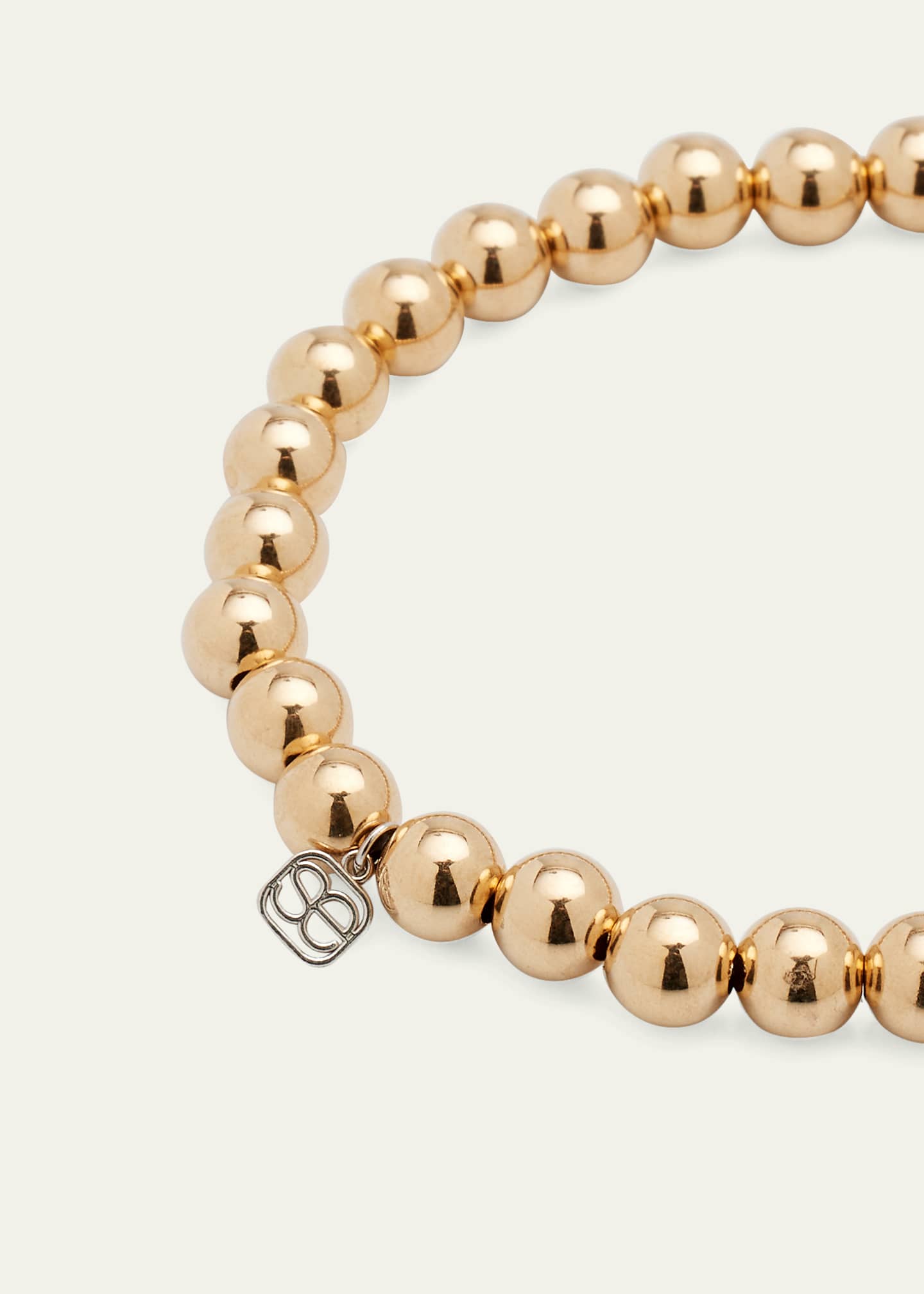 Sydney Evan 14k Beaded Diamond Wheel Bracelet Image 3 of 3