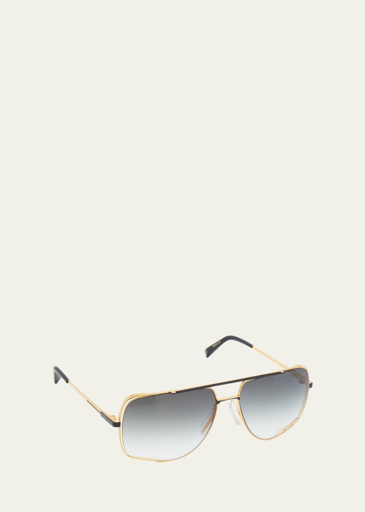 Dita Men's Midnight Special Metal Aviator Sunglasses Image 2 of 5