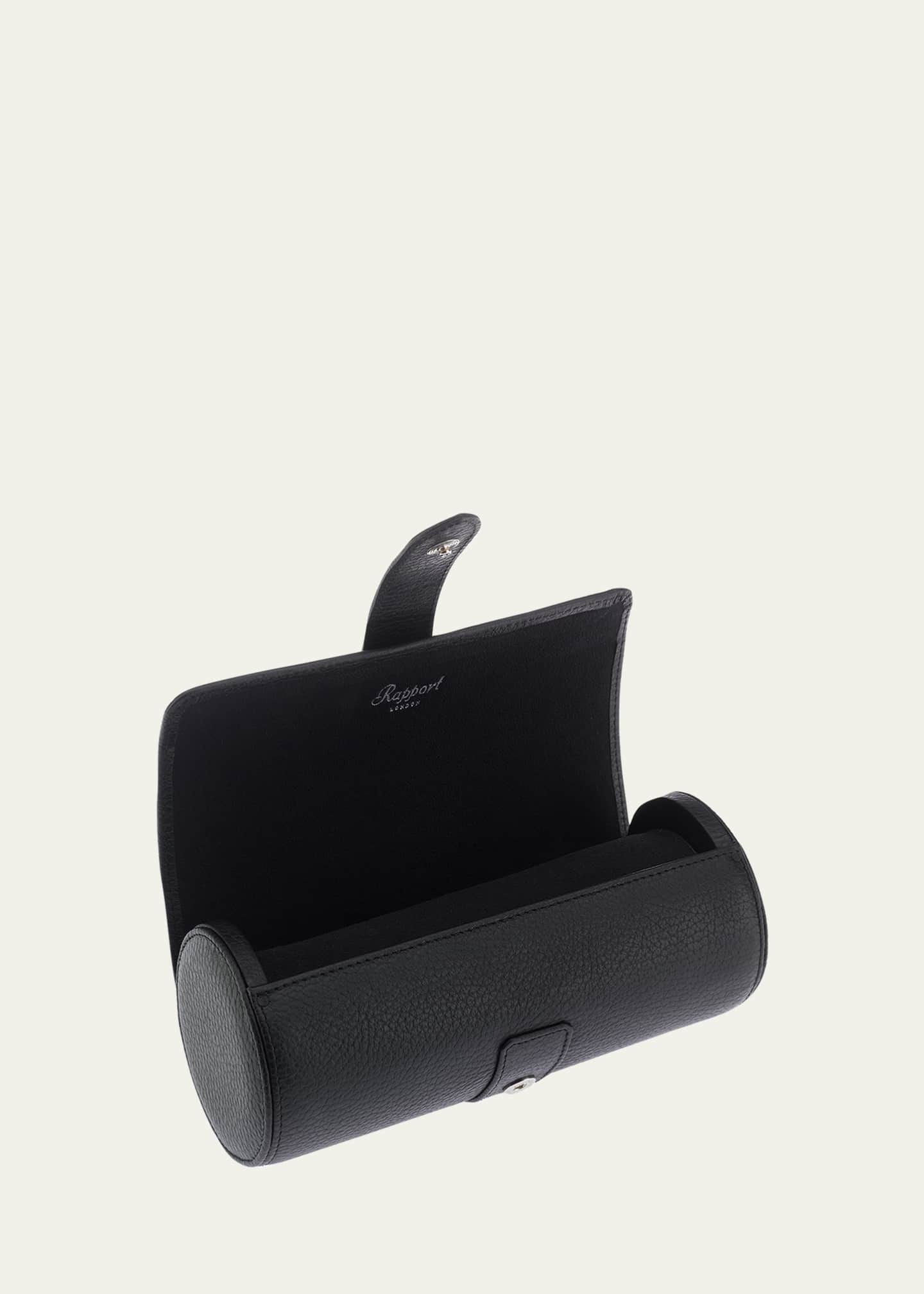 Rapport Berkeley Three Watch Roll - Black Image 2 of 4