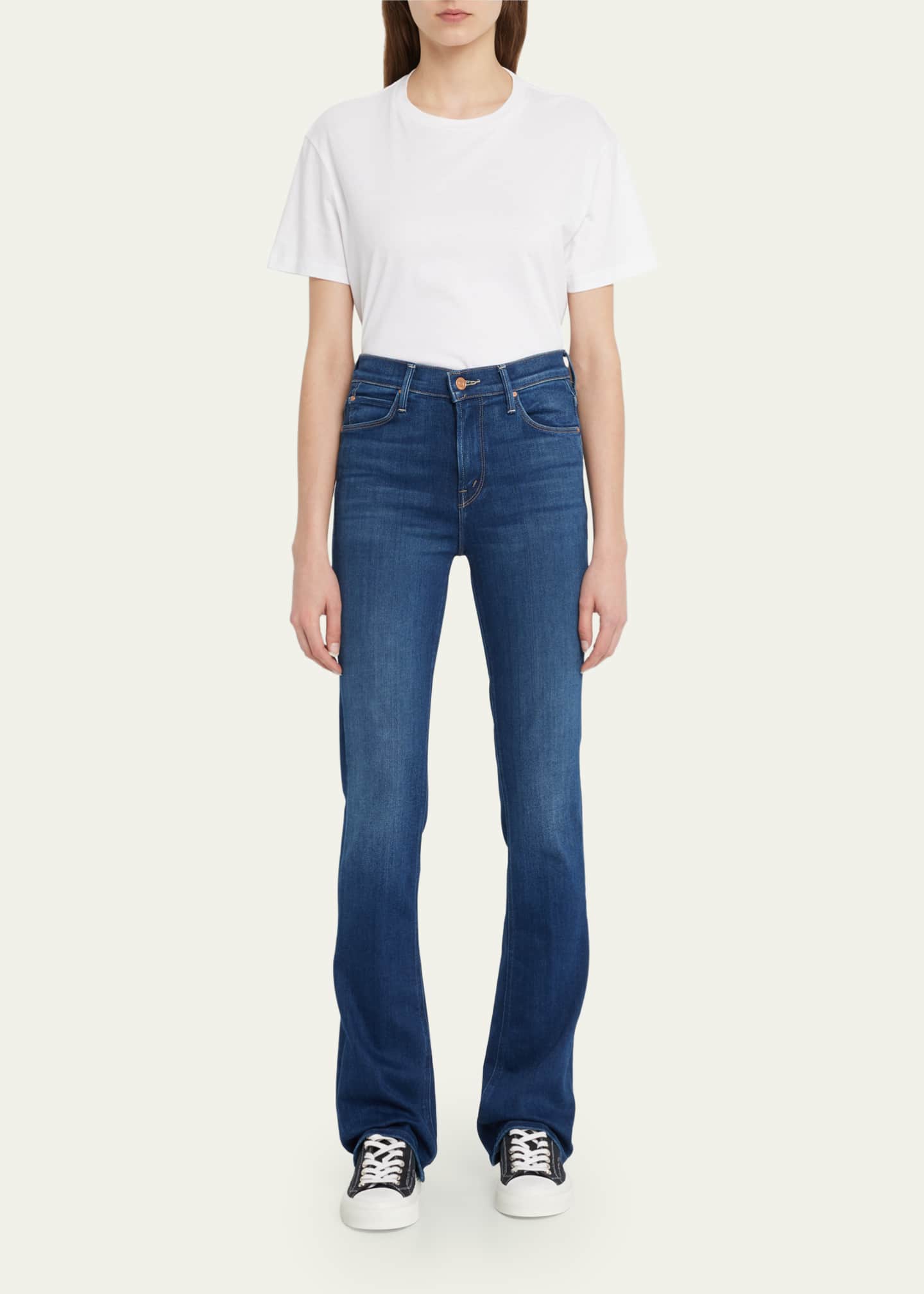 MOTHER The Runaway Flare Jeans - Bergdorf Goodman