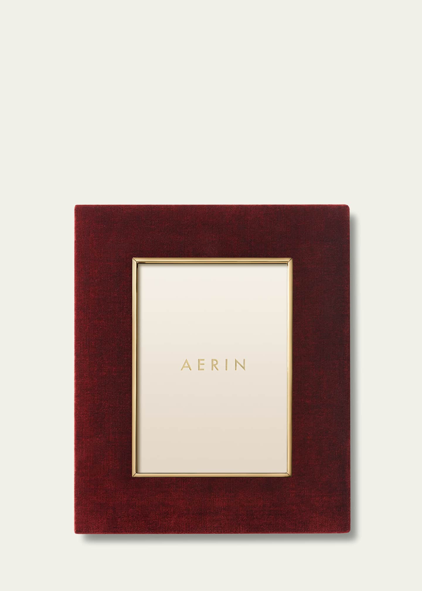 AERIN Valentina Velvet Frame, 5" x 7" Image 3 of 4