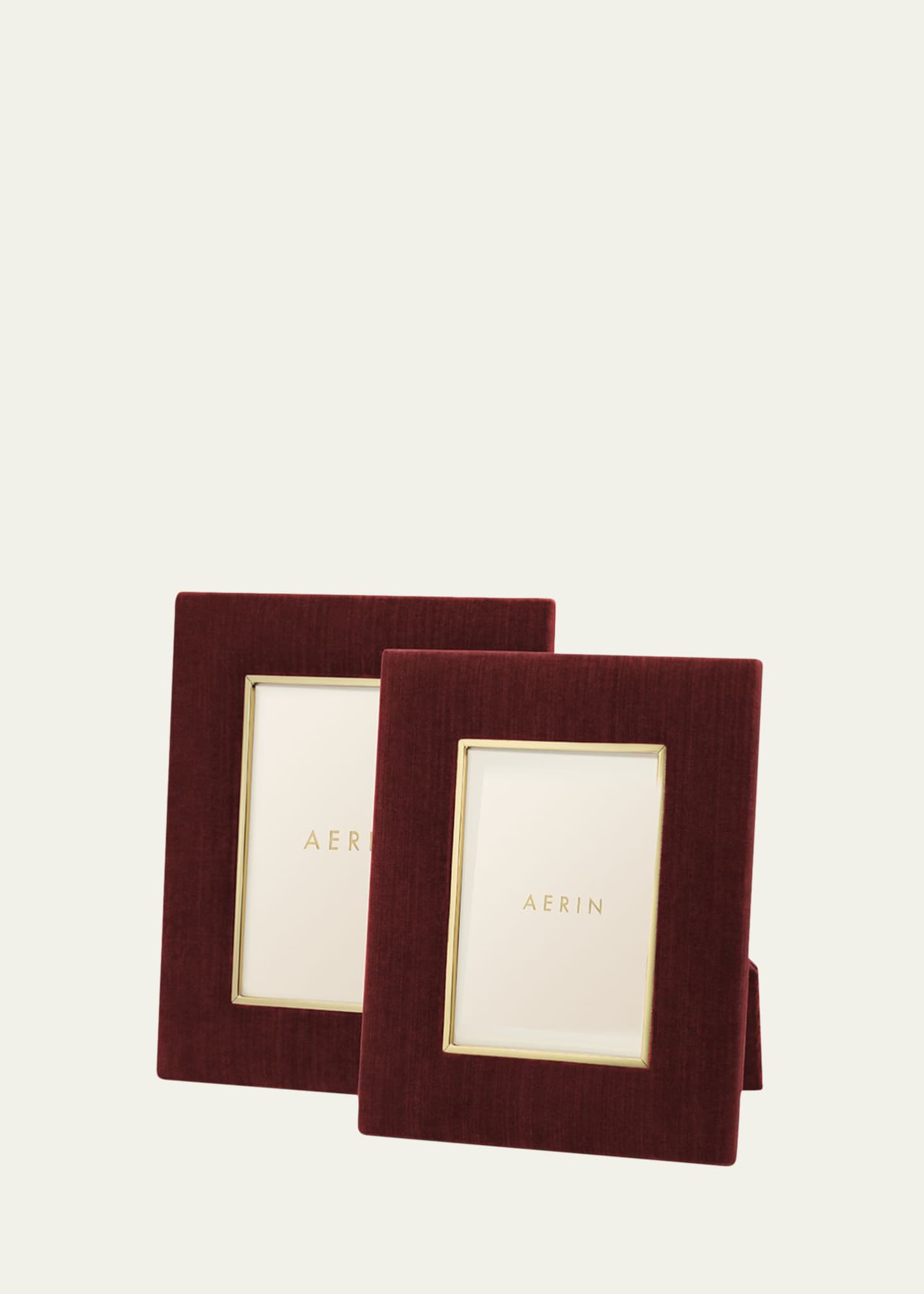 AERIN Valentina Velvet Frame, 5" x 7" Image 1 of 4