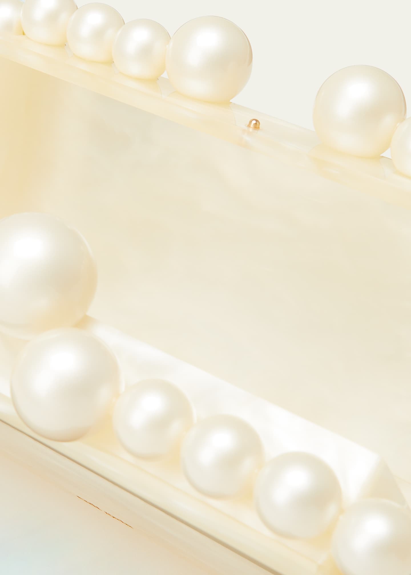 Pearl acrylic clutch best sale