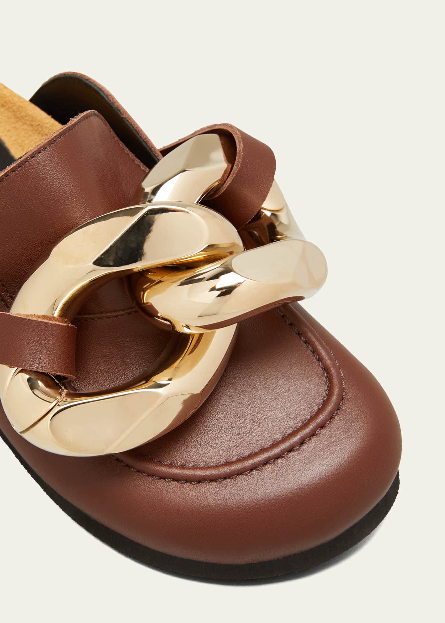 Jw anderson chunky napa chain slide mules hot sale