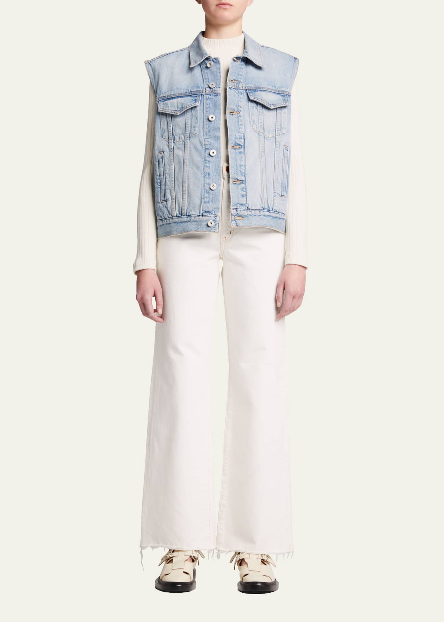 SLVRLAKE Grace Soft Cotton Pants Image 2 of 5