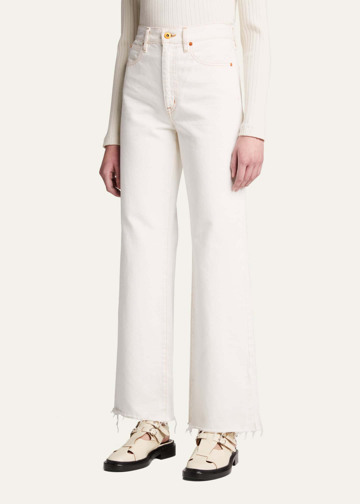 SLVRLAKE Grace Soft Cotton Pants Image 4 of 5