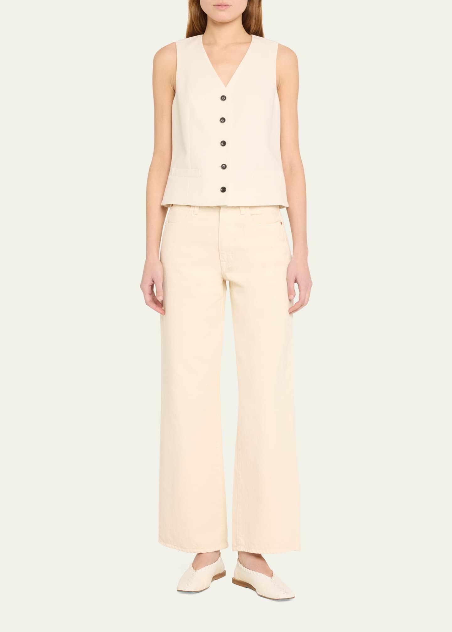 SLVRLAKE Grace Soft Cotton Pants Image 2 of 5