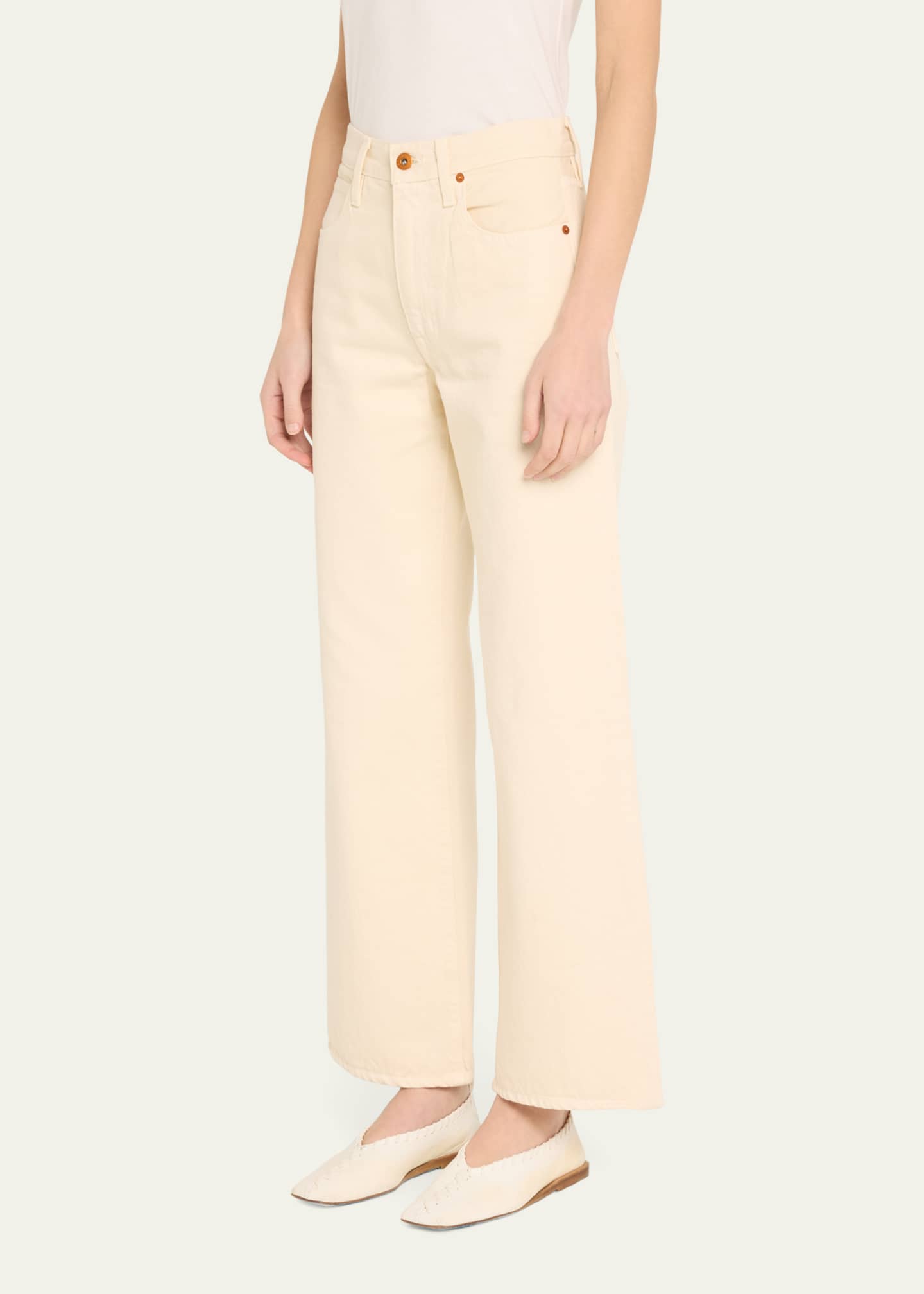 SLVRLAKE Grace Soft Cotton Pants Image 4 of 5