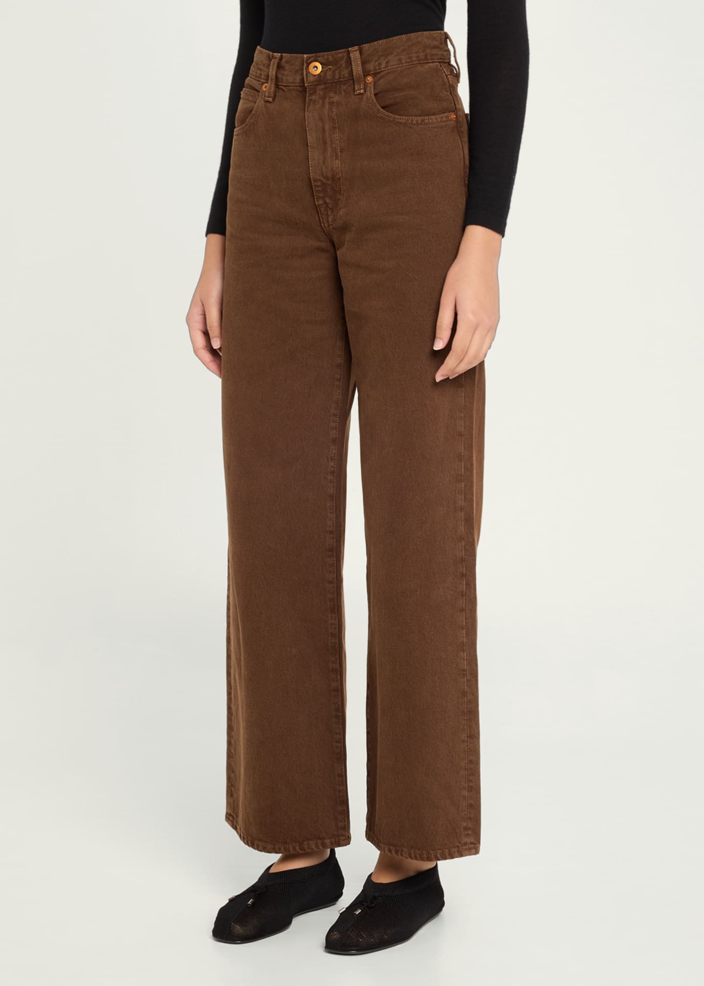 SLVRLAKE Grace Soft Cotton Pants Image 4 of 5