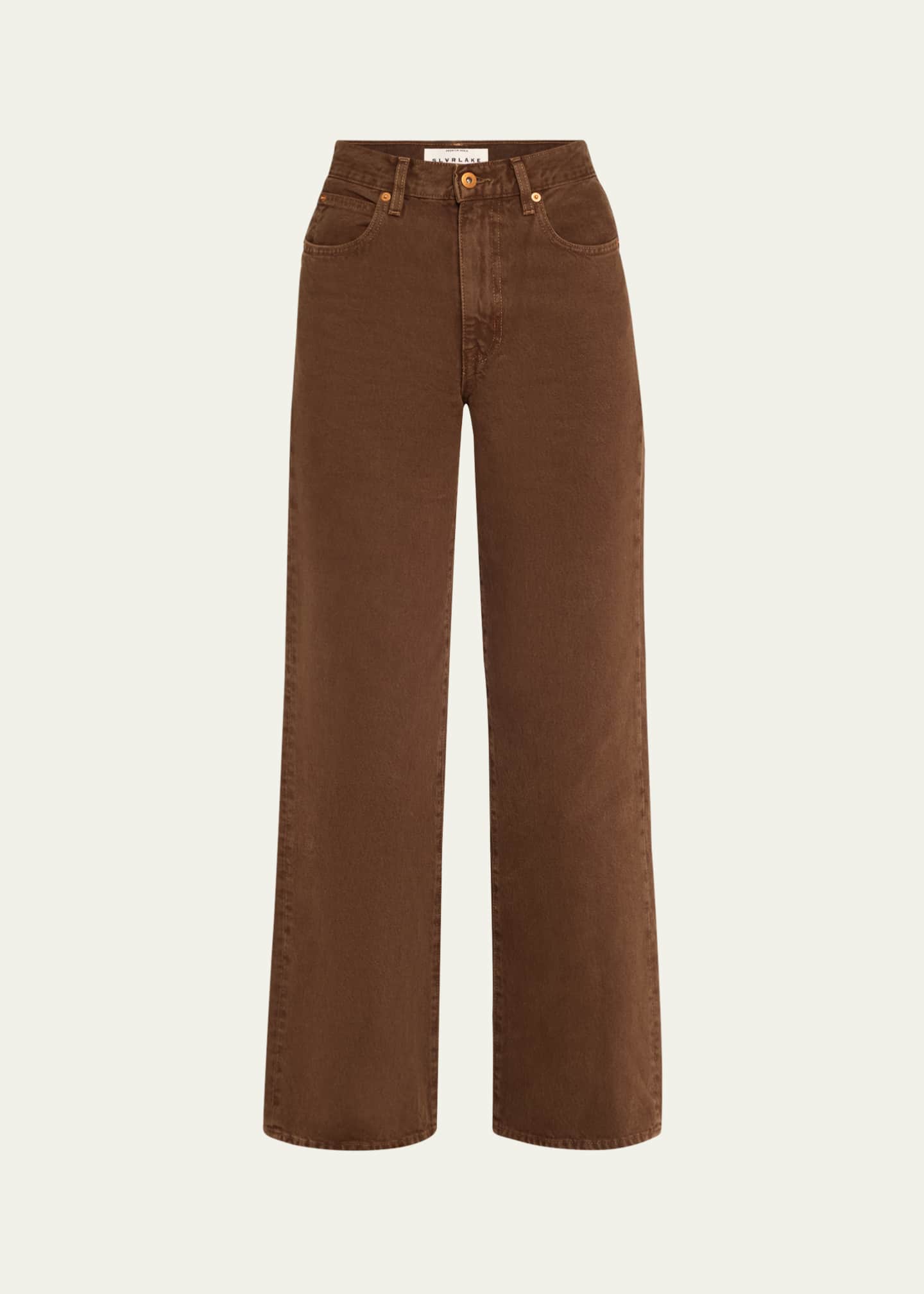 SLVRLAKE Grace Soft Cotton Pants Image 1 of 5