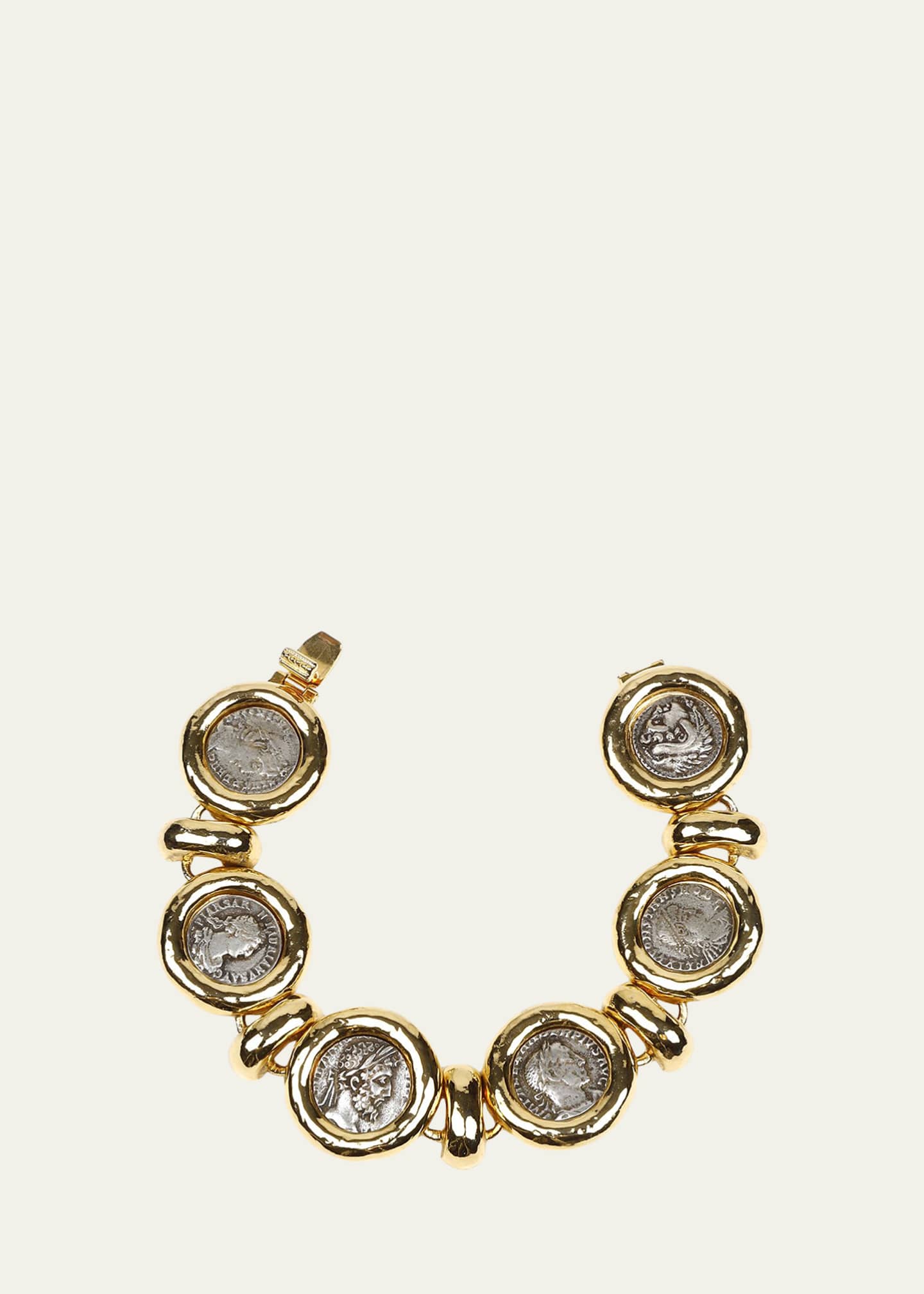 Ben amun coin bracelet deals