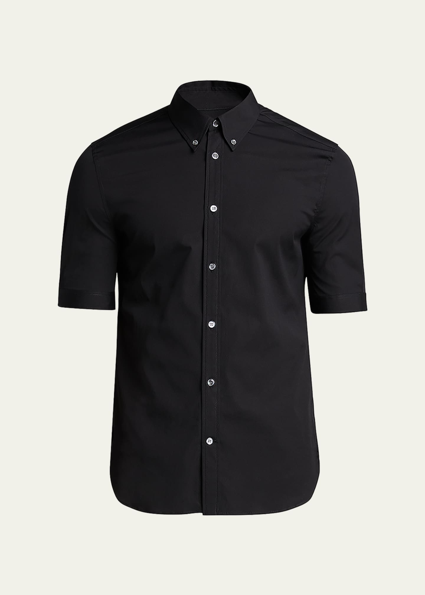 McQueen Men's Basic Point-Collar Sport Shirt Image 1 of 5
