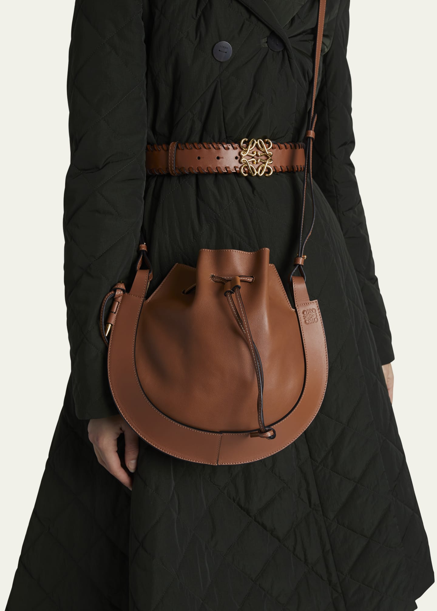 Loewe Horseshoe Napa Crossbody Bag Bergdorf Goodman