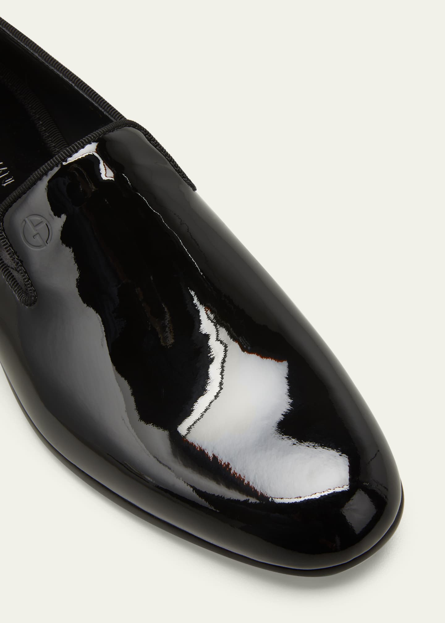 Armani slip ons new arrivals