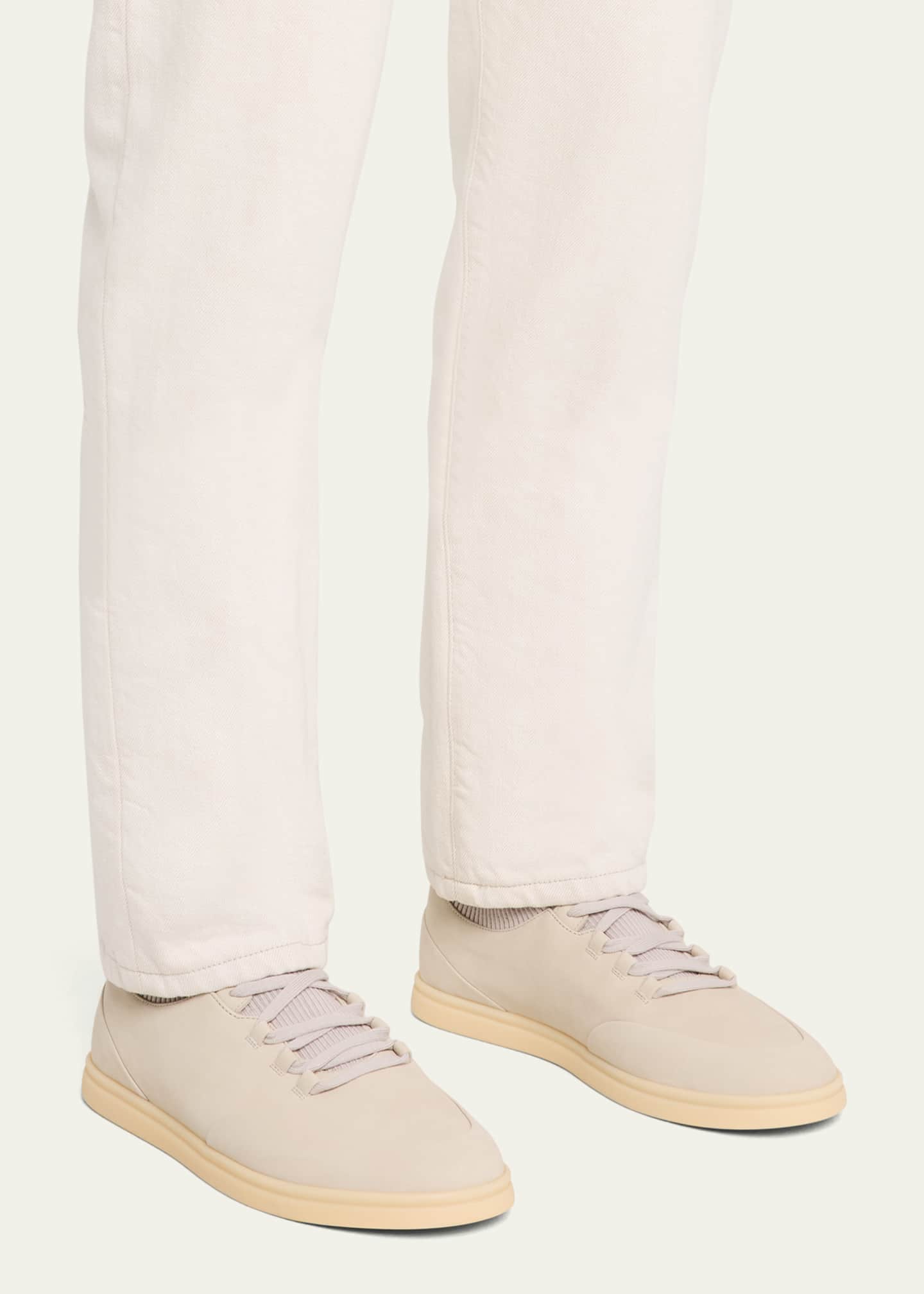 Loro Piana Soho Walk Nubuk Sneakers Image 2 of 5