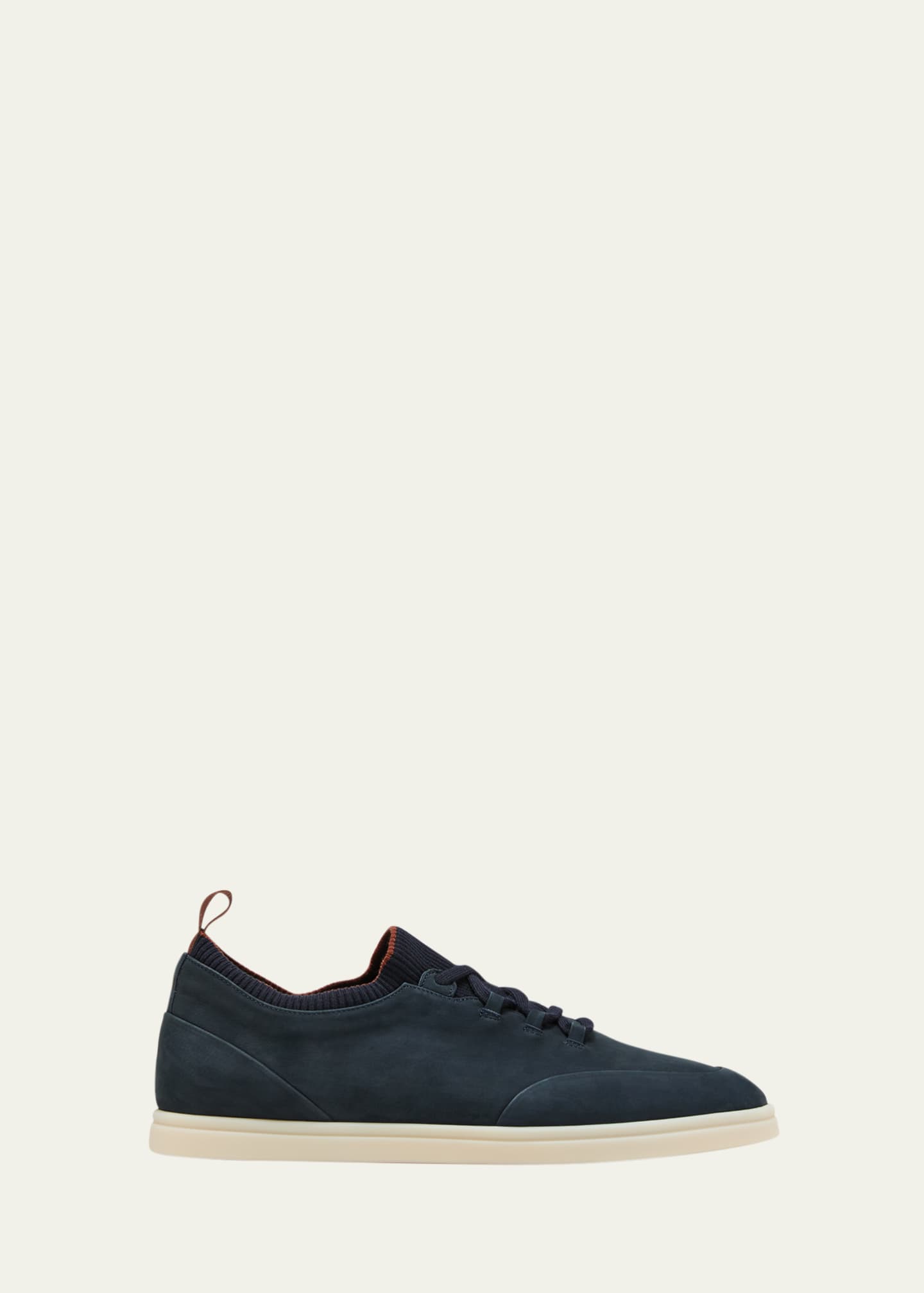 Loro Piana Soho Walk Nubuk Sneakers - Bergdorf Goodman