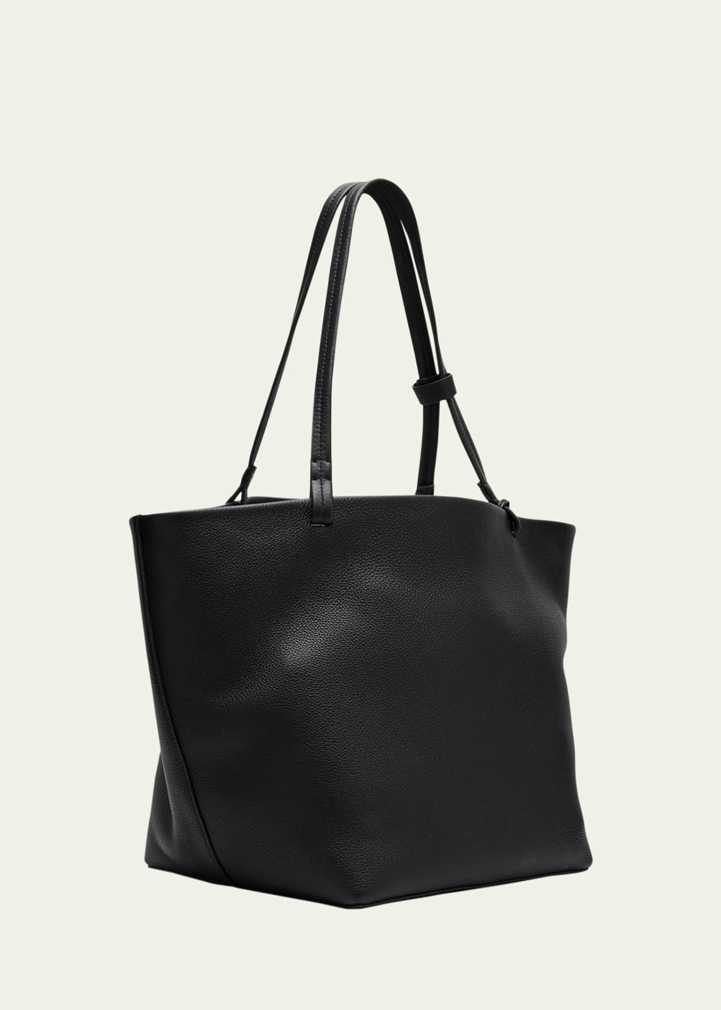 THE ROW Park Tote Three in Lux Grained Calfskin Image 3 of 6