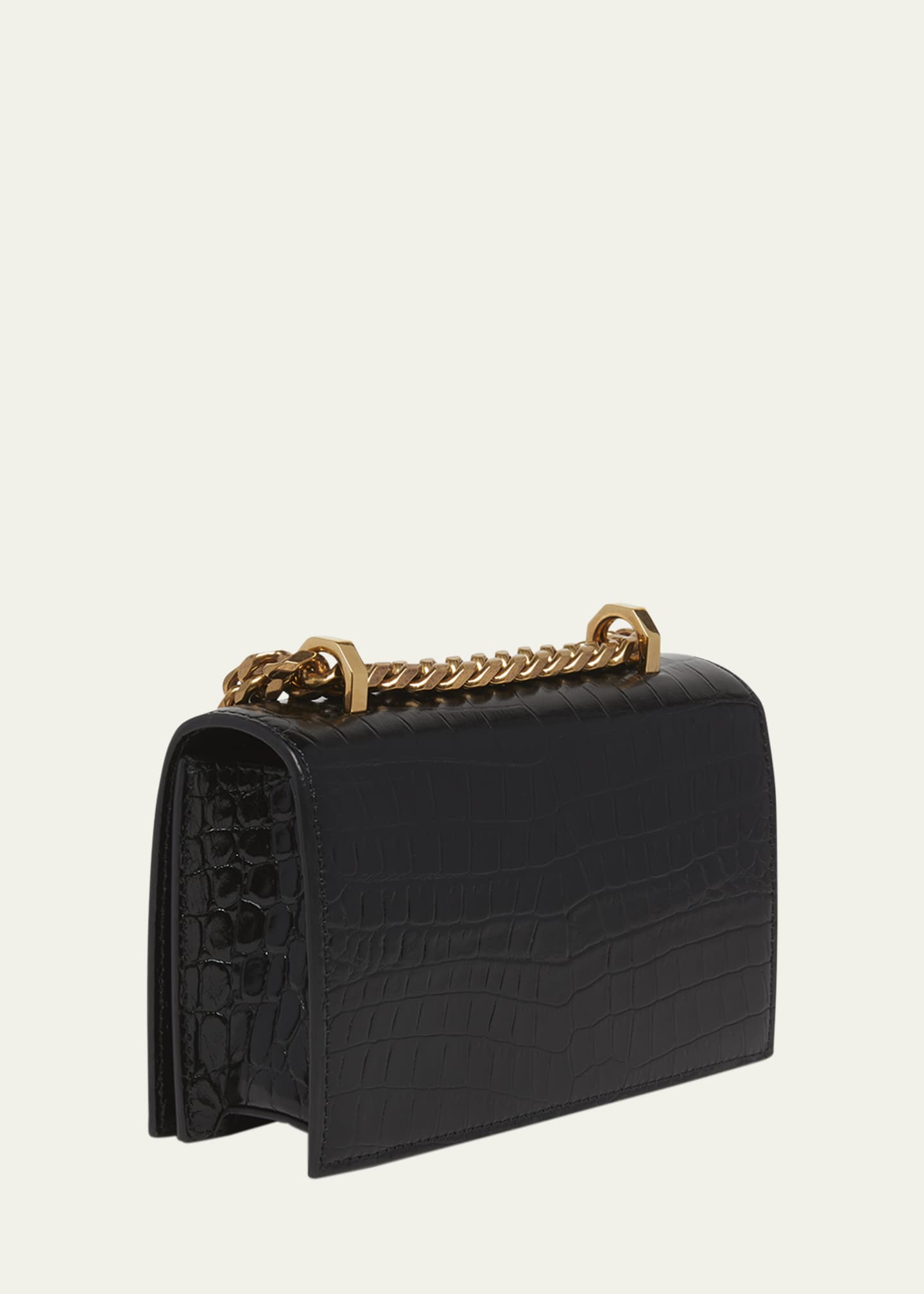 McQueen Mini Jeweled Satchel Bag Image 3 of 5