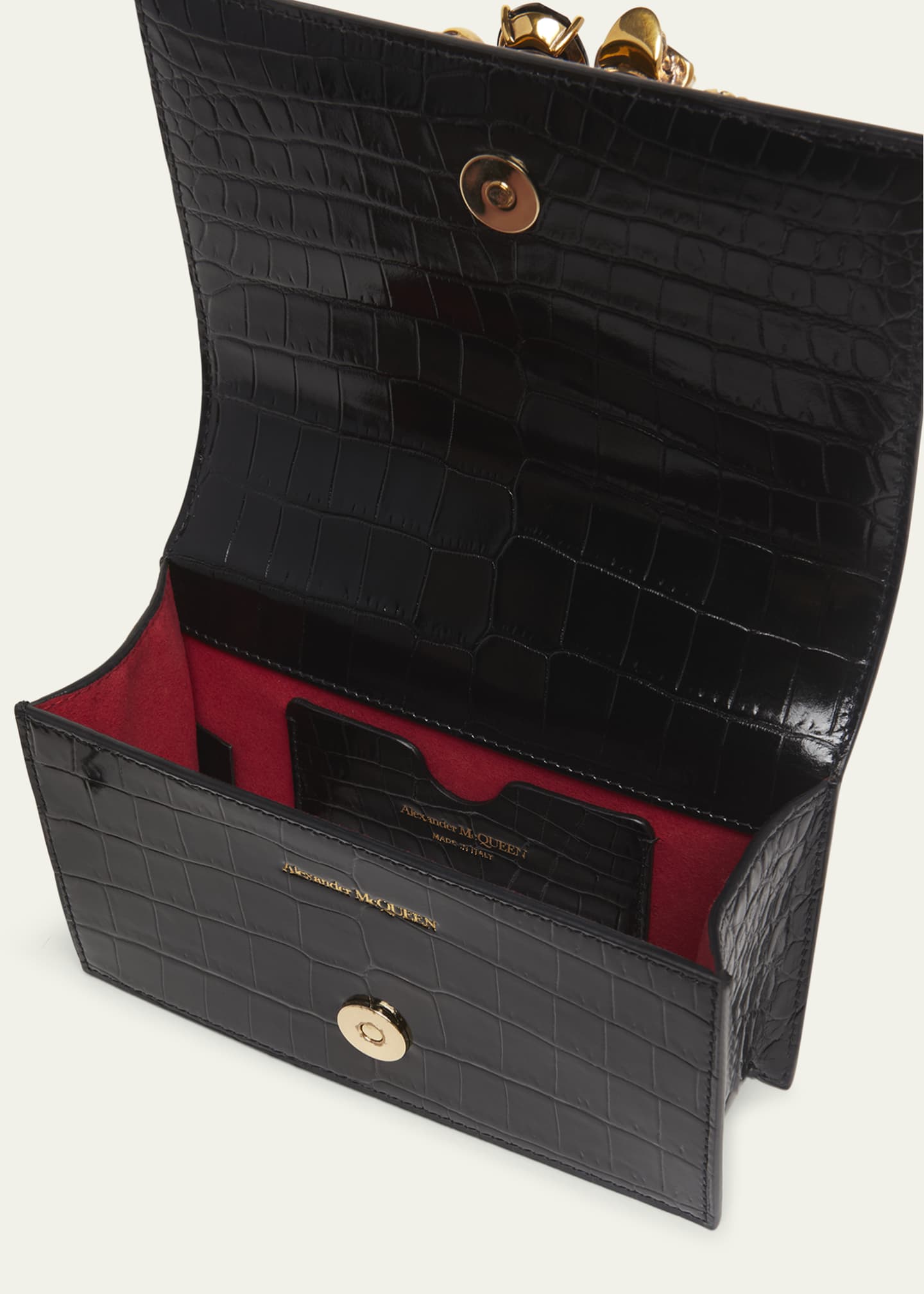 Alexander mcqueen jeweled satchel clearance