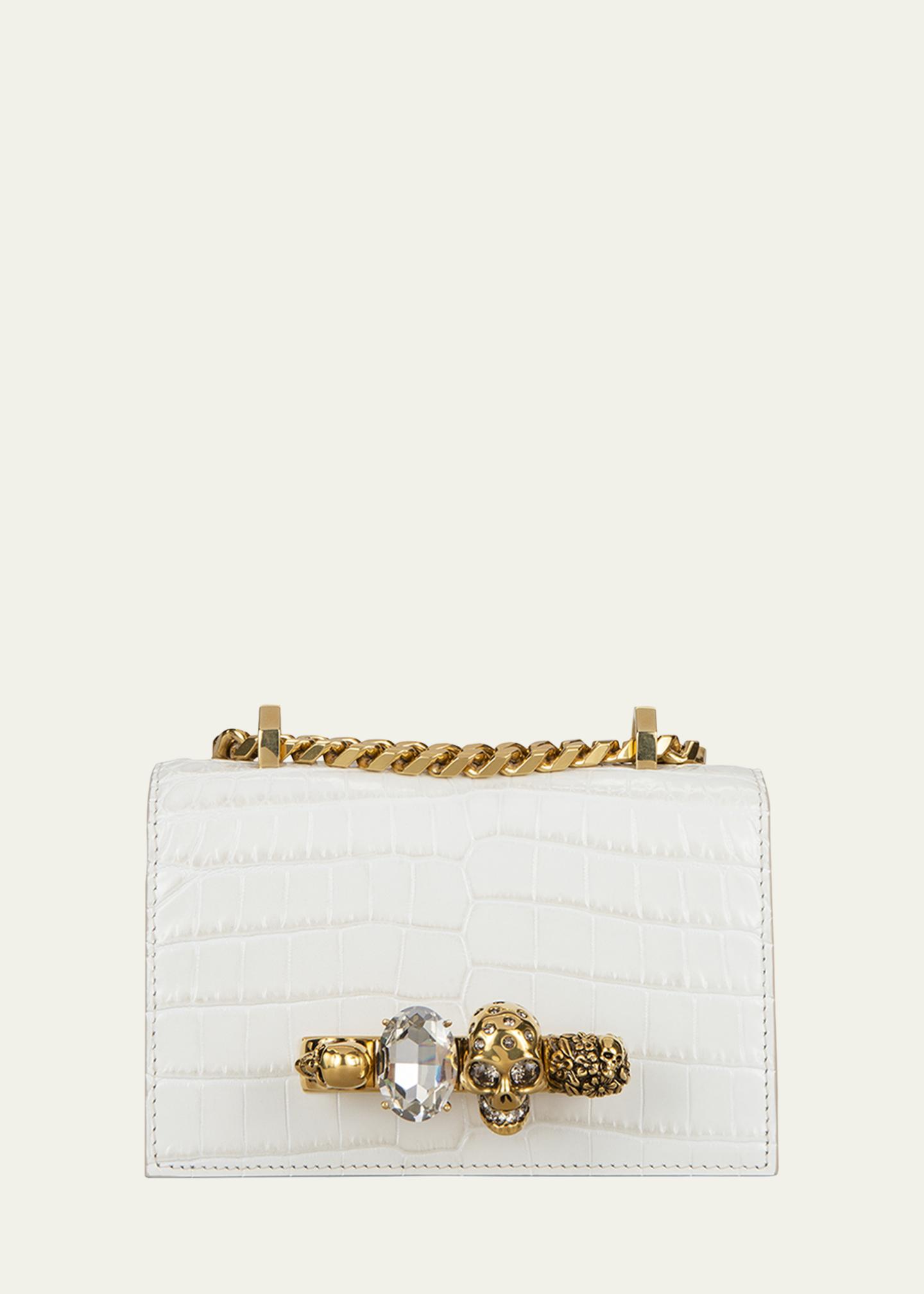 McQueen Mini Jeweled Satchel Bag - Bergdorf Goodman
