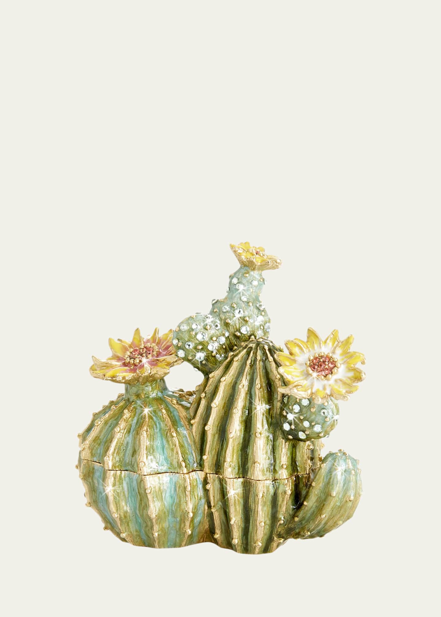 Jay Strongwater Cactus Box Image 1 of 2