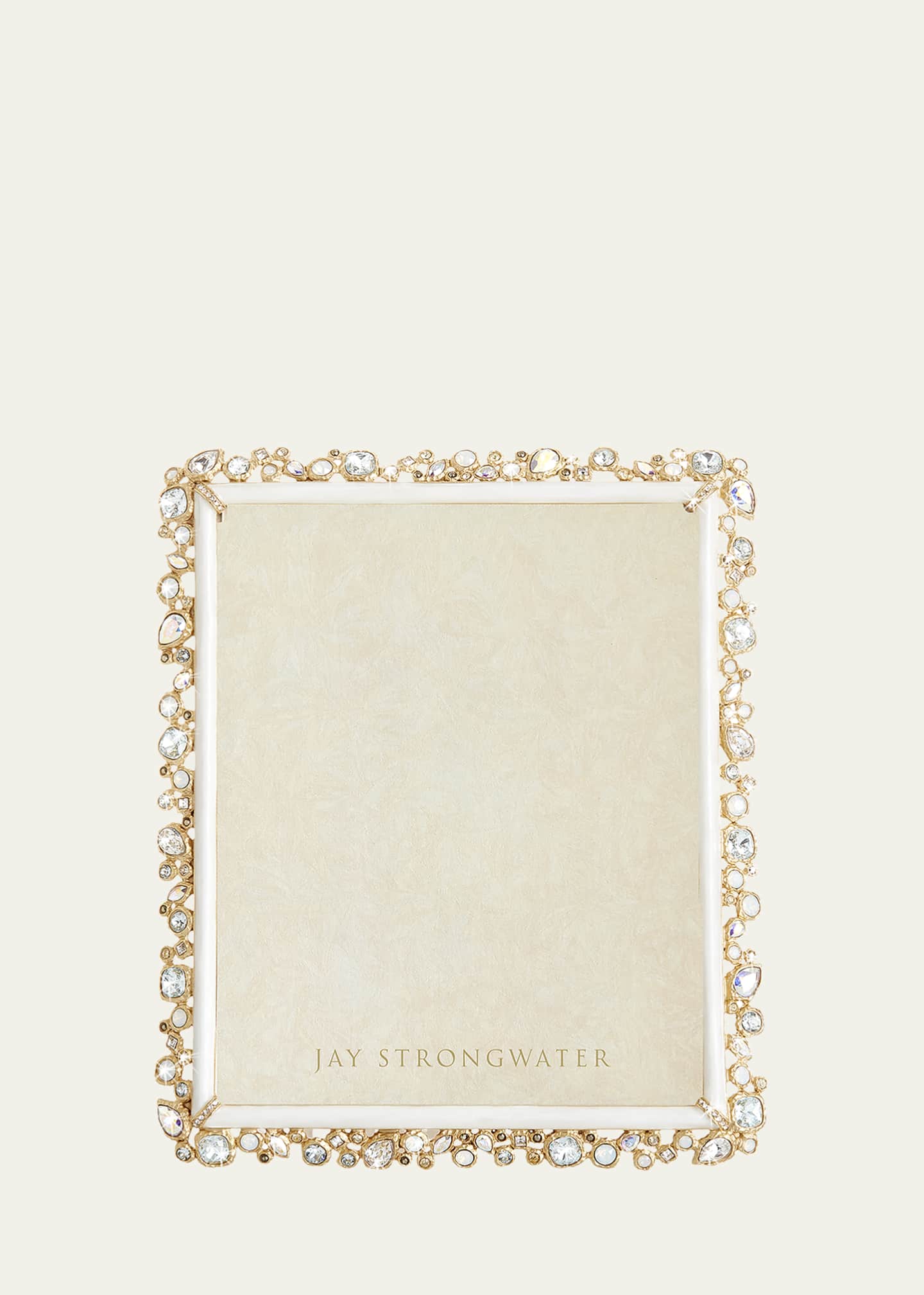 Jay Strongwater Bejeweled Frame, 8" x 10" Image 1 of 3