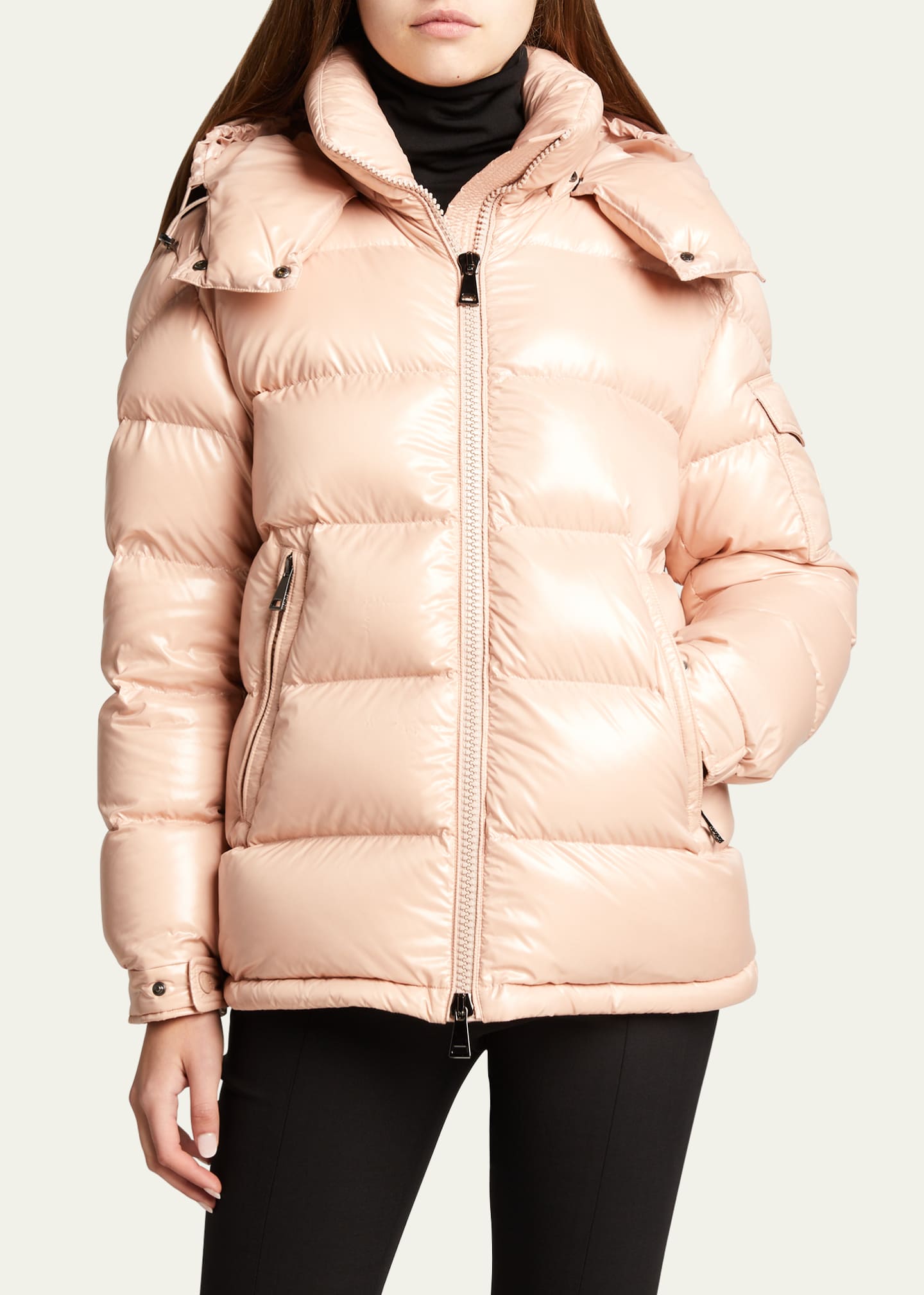 Moncler Maire Shiny Puffer Jacket - Bergdorf Goodman
