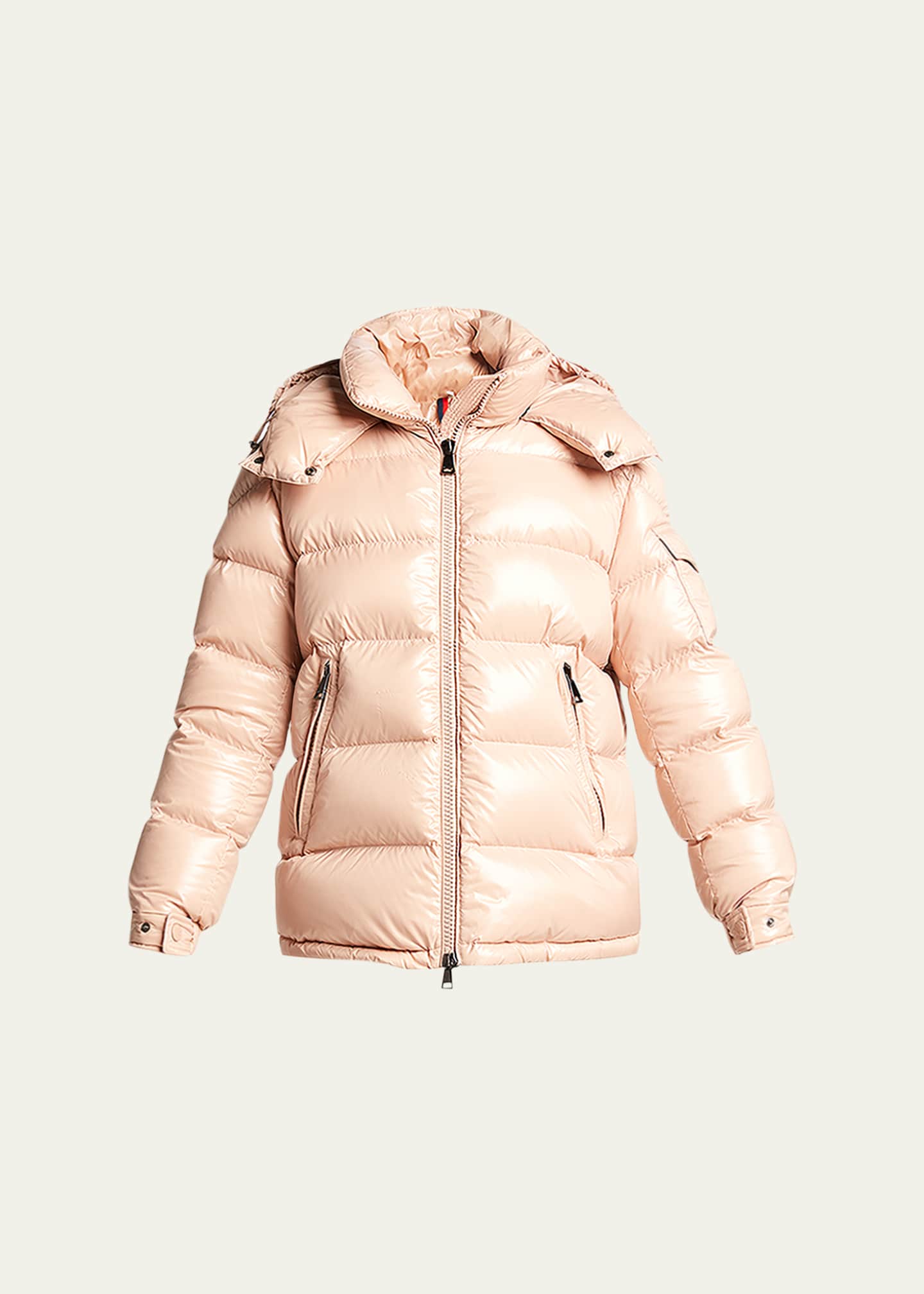 shiny puffer jacket designer