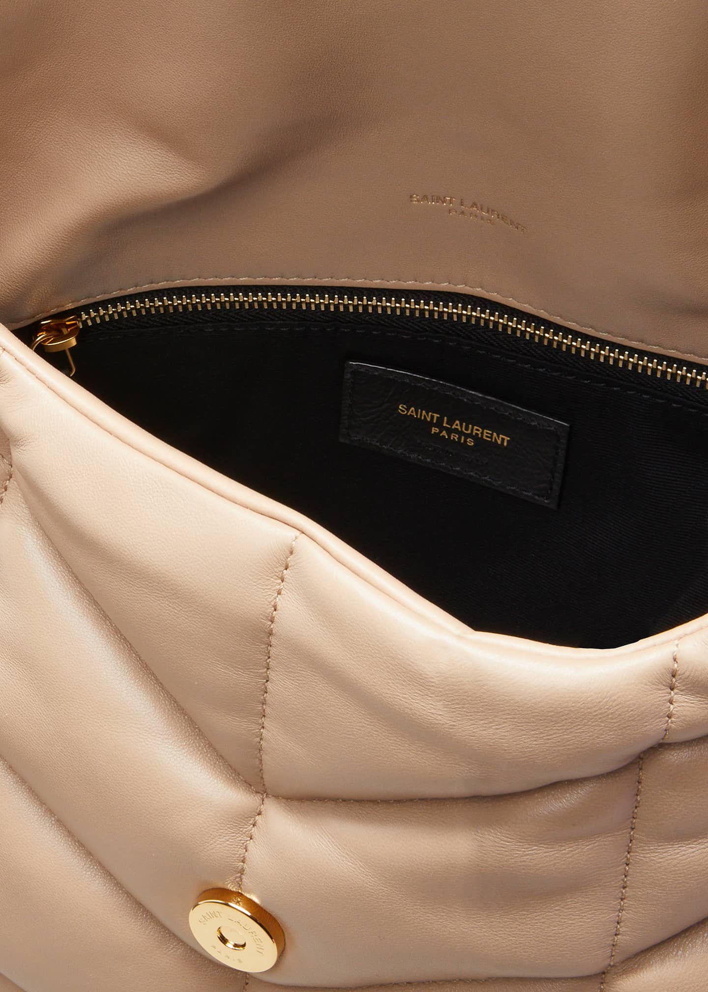 Saint Laurent Lou Puffer Small YSL Shoulder Bag in Quilted Leather Image 4 of 7